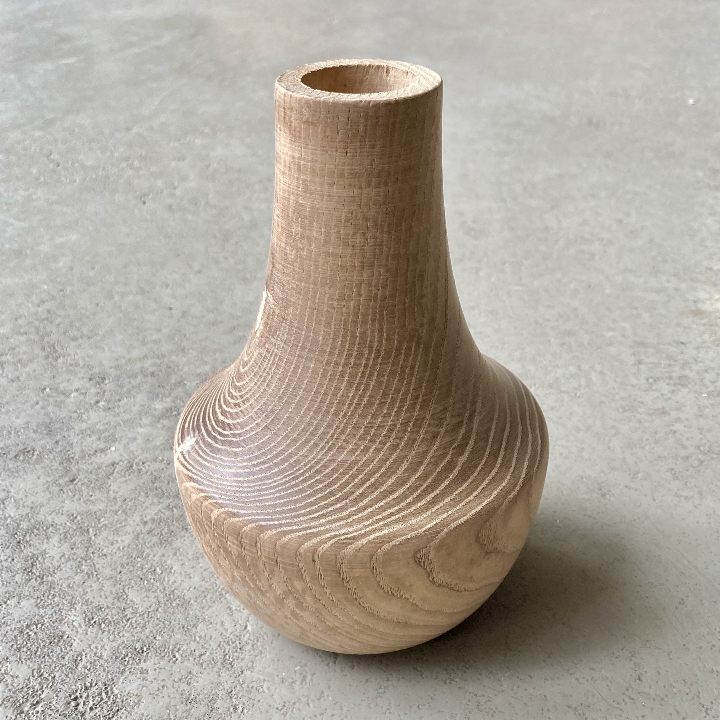 Holz-Vase