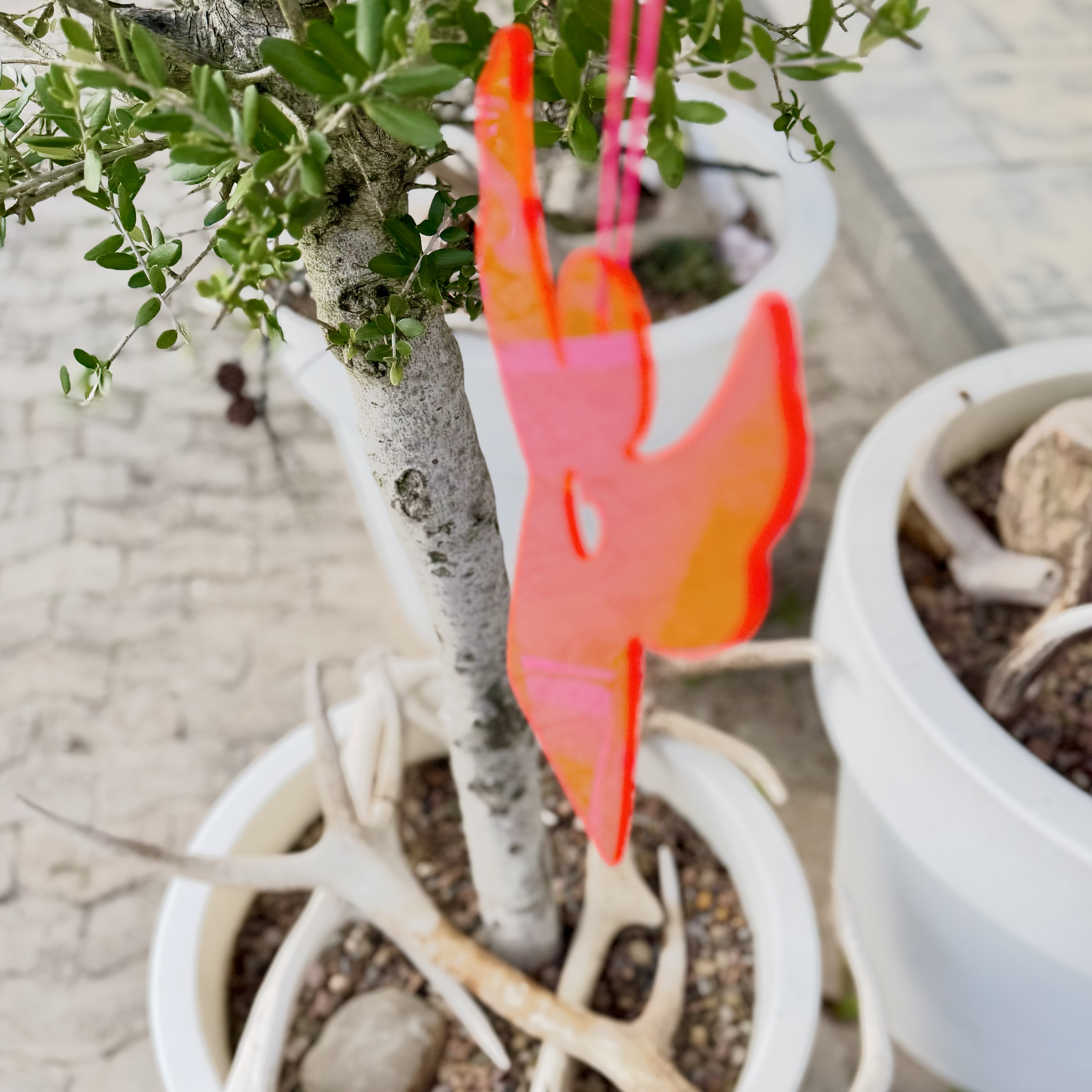 Hänger Engel 20cm, pink