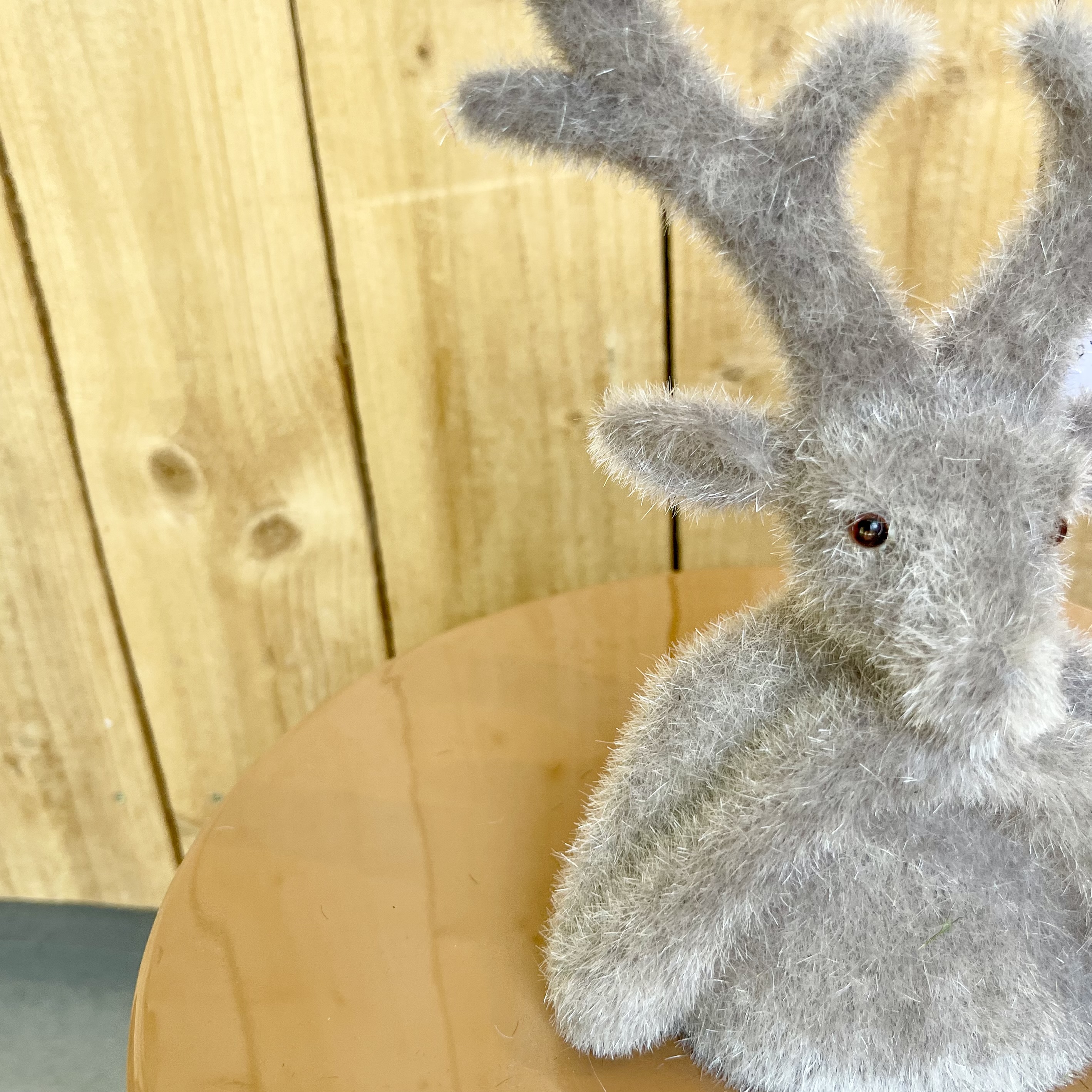 KST Hirschkopf "Tasko" H30cm, taupe, Modell `26