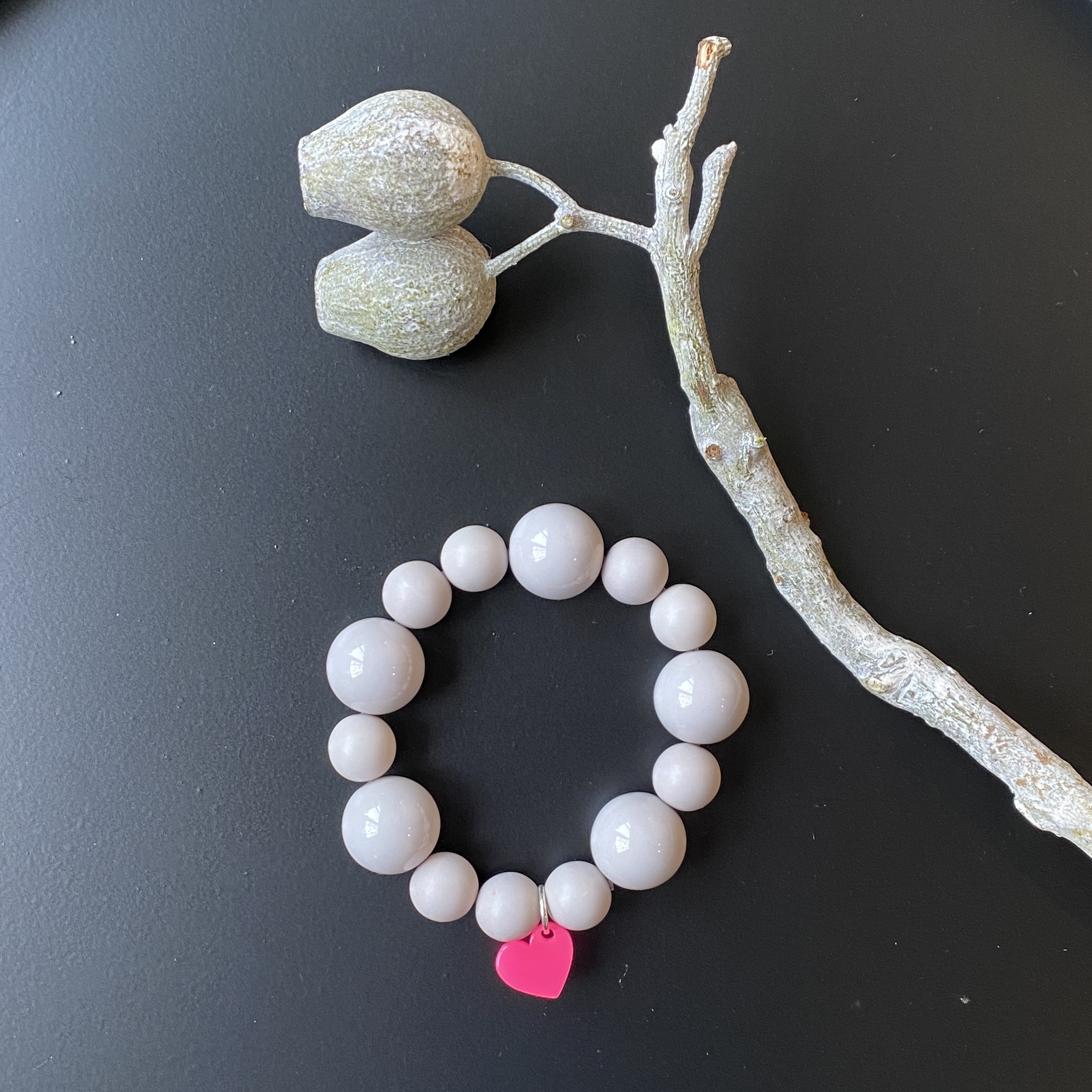 Lucky Bracelet, hellgrau