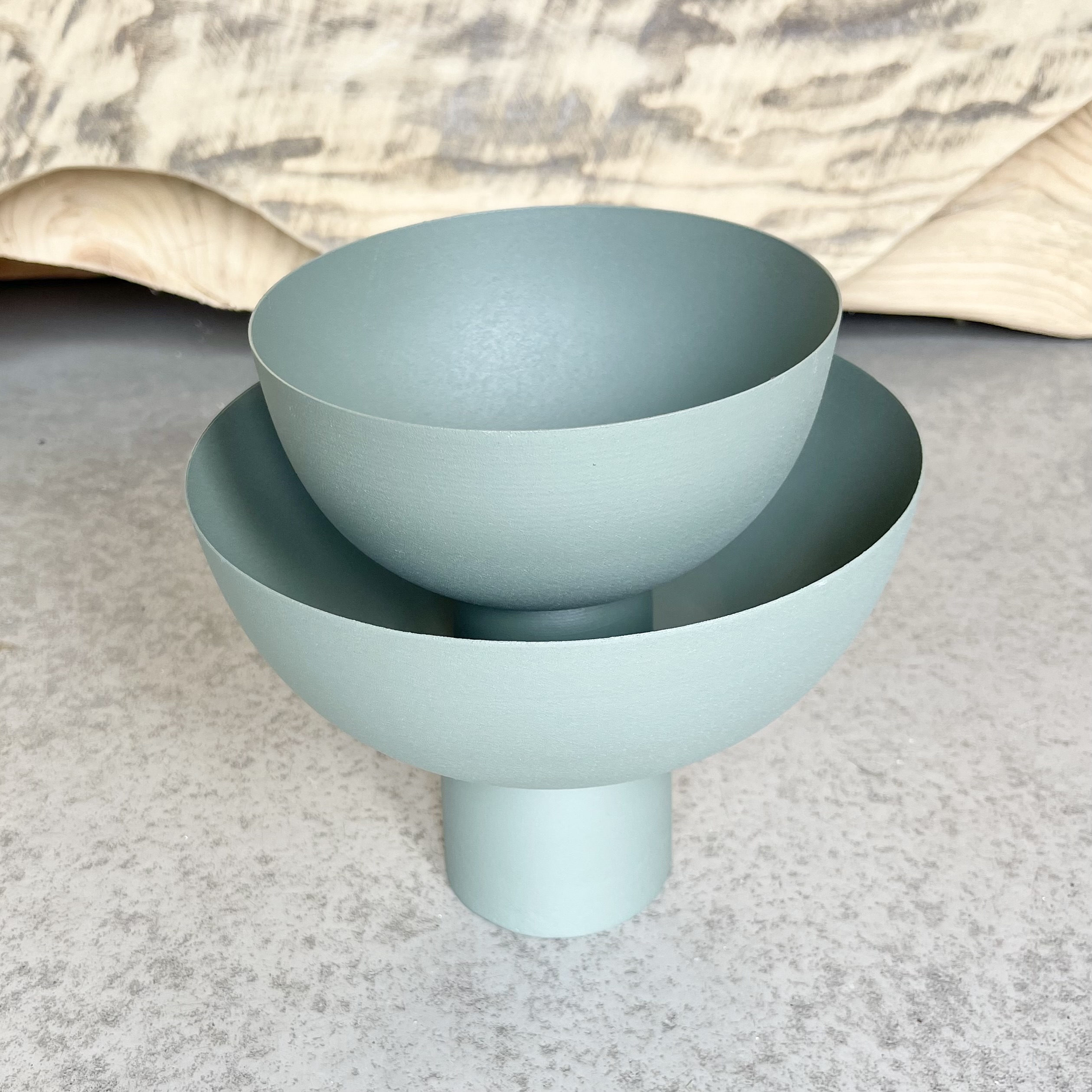 Met.Schale"Lottie"a.F.,D15H12cm, euka