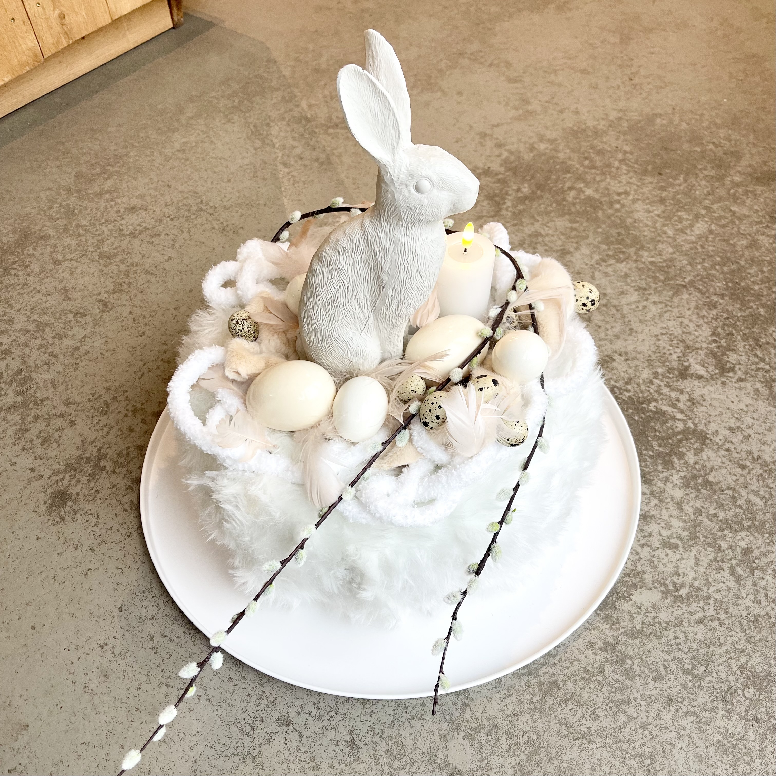 Fellkranz Schneehase