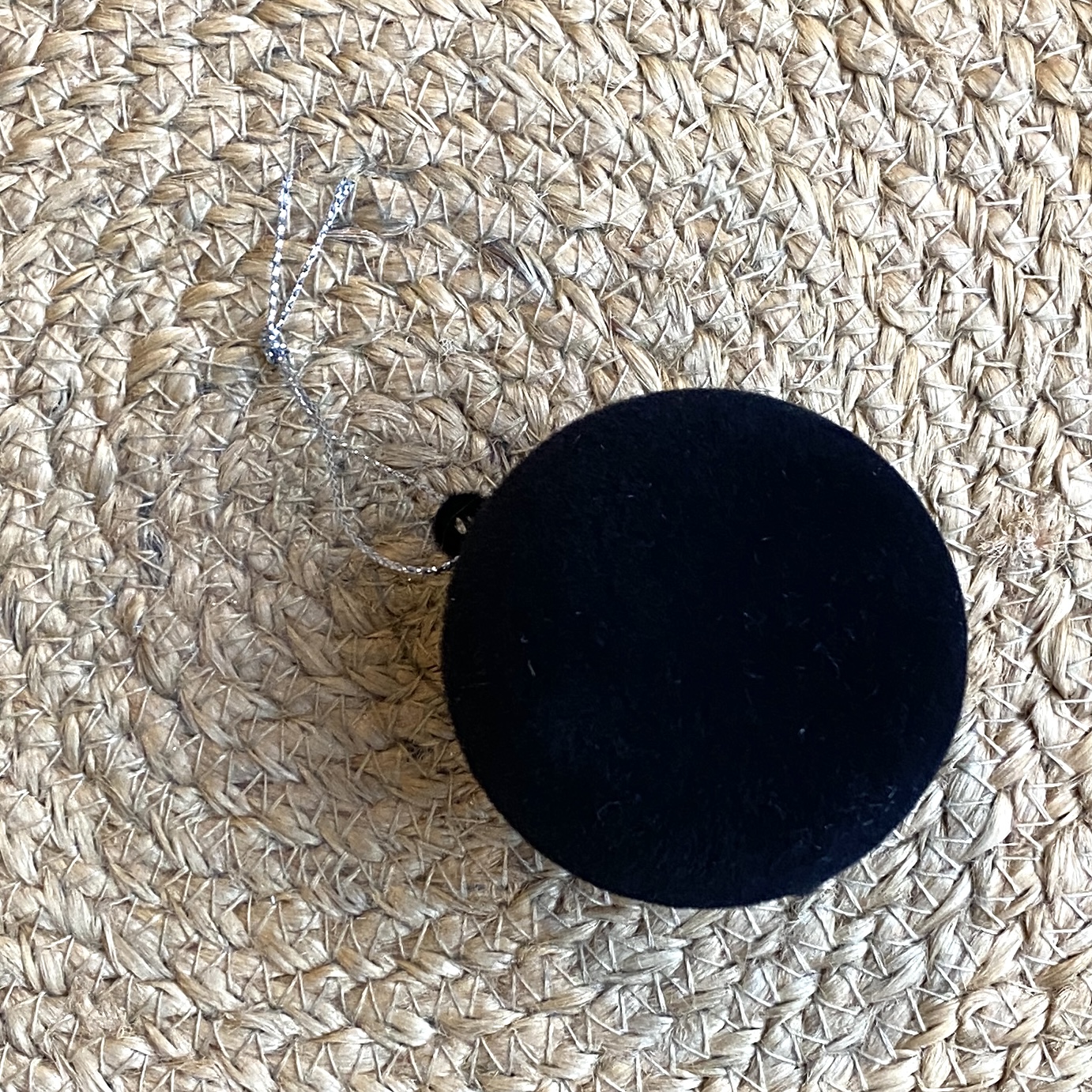 Kst.Kugel "Tasko" schwarz 6cm