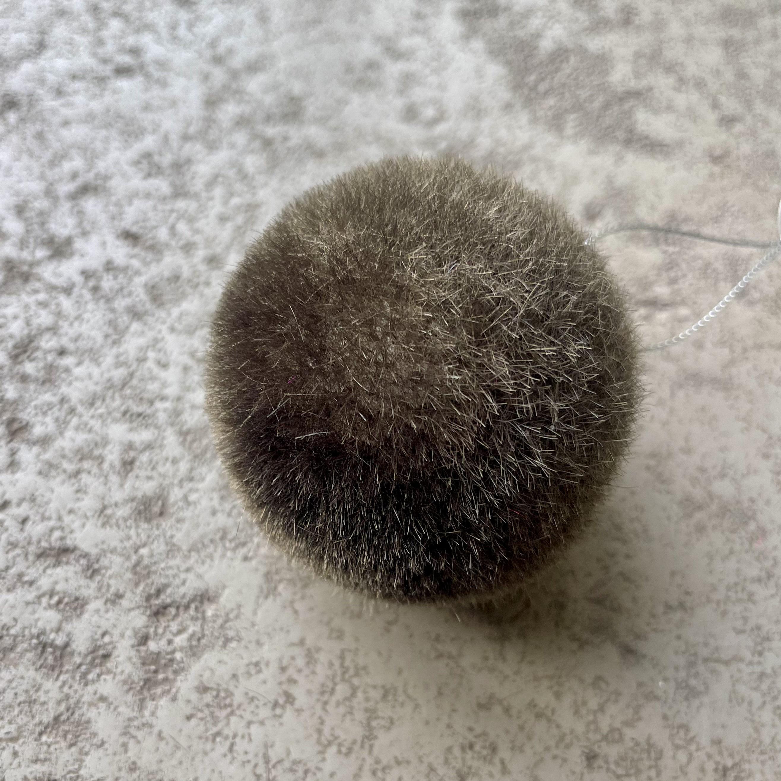 Kst.Kugel "Tasko" z.H., D6cm, dunkelgrün, Modell `26