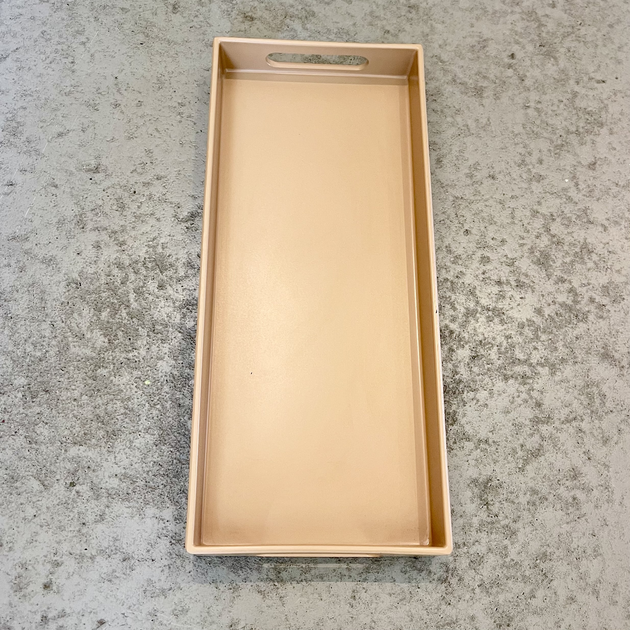 KST Tablett "Style" L35B15, sand matt
