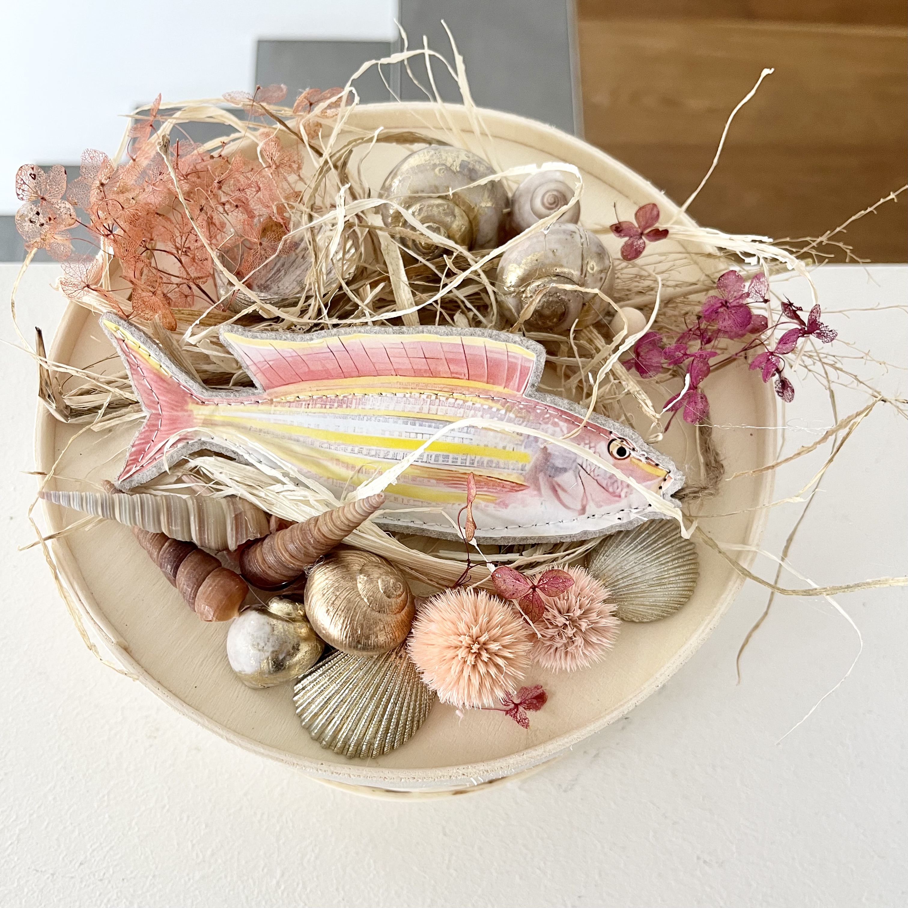 Dekobox Fisch gr. orange