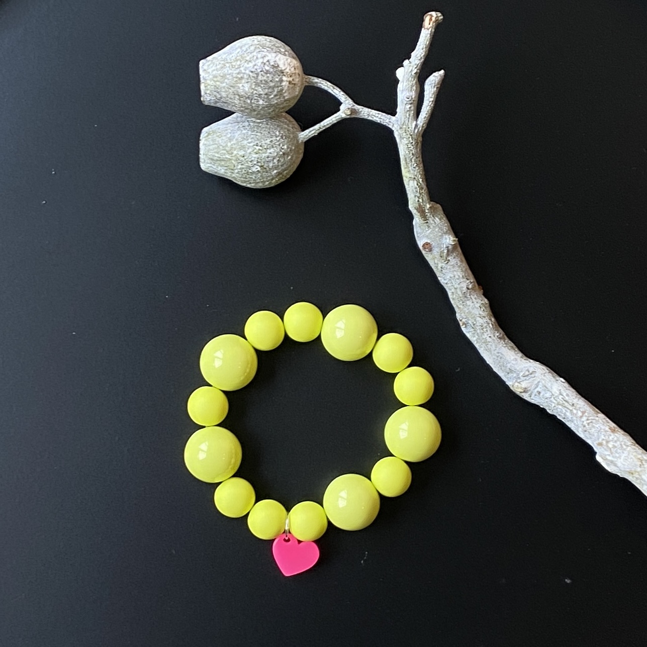 Lucky Bracelet, zitronengelb