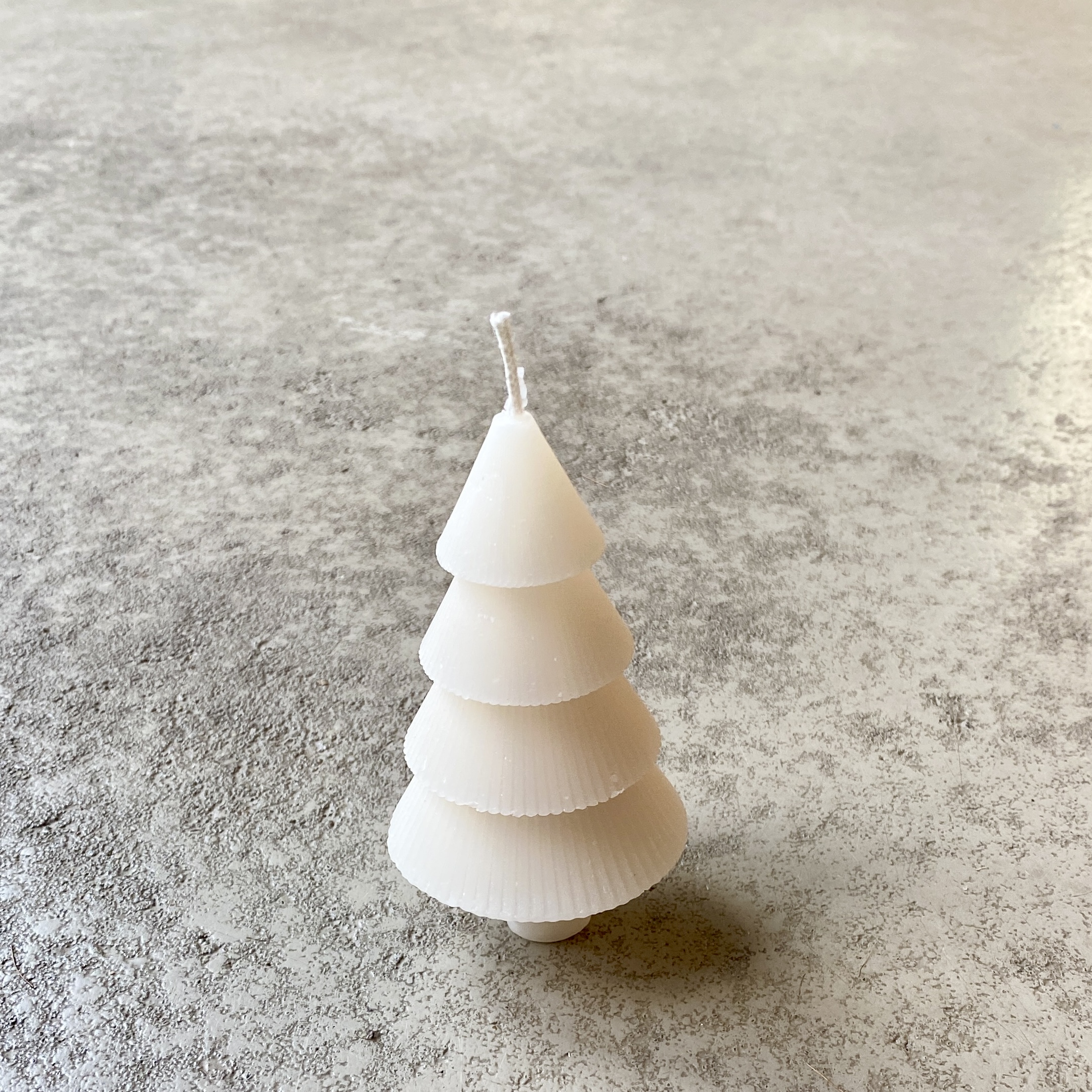 Deko-Kerze Bottle Tree H10cm, greige