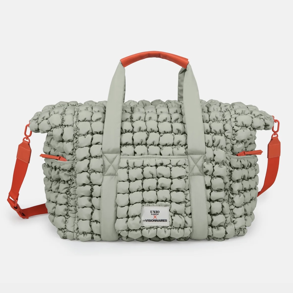 Reise-Tasche "Unio" Bubble L60cm, tea green/orange