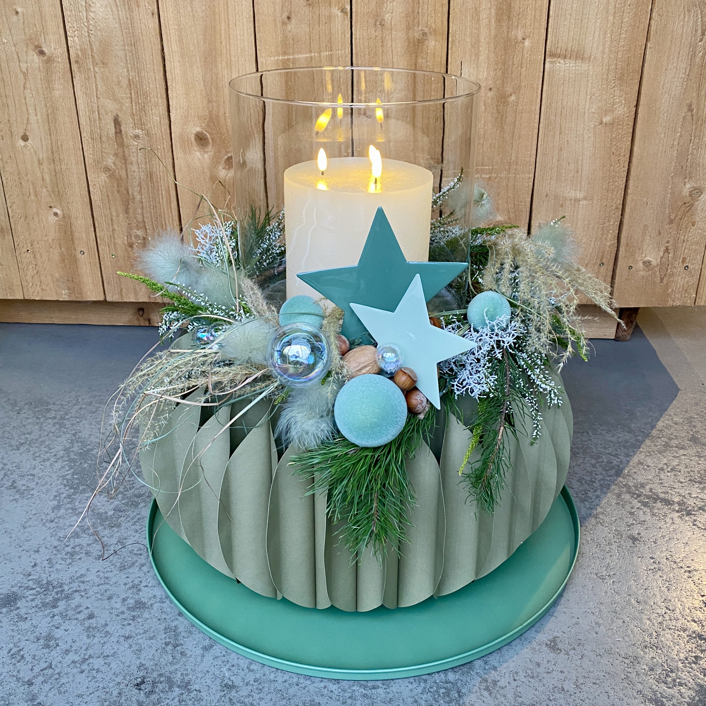 Kranz "Waldspaziergang" 50cm, grün