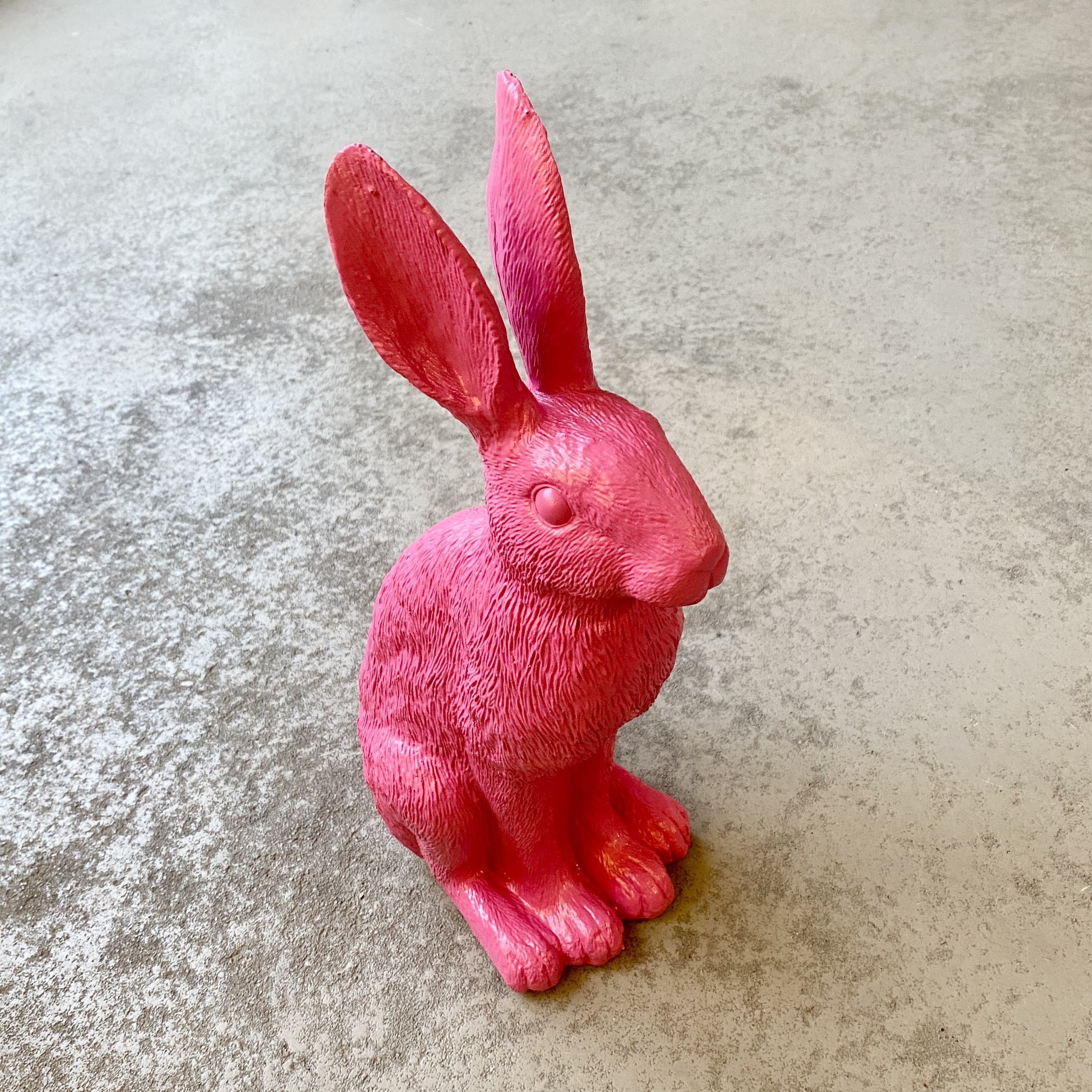 Poly-Hase "Lovis" H40cm, pink