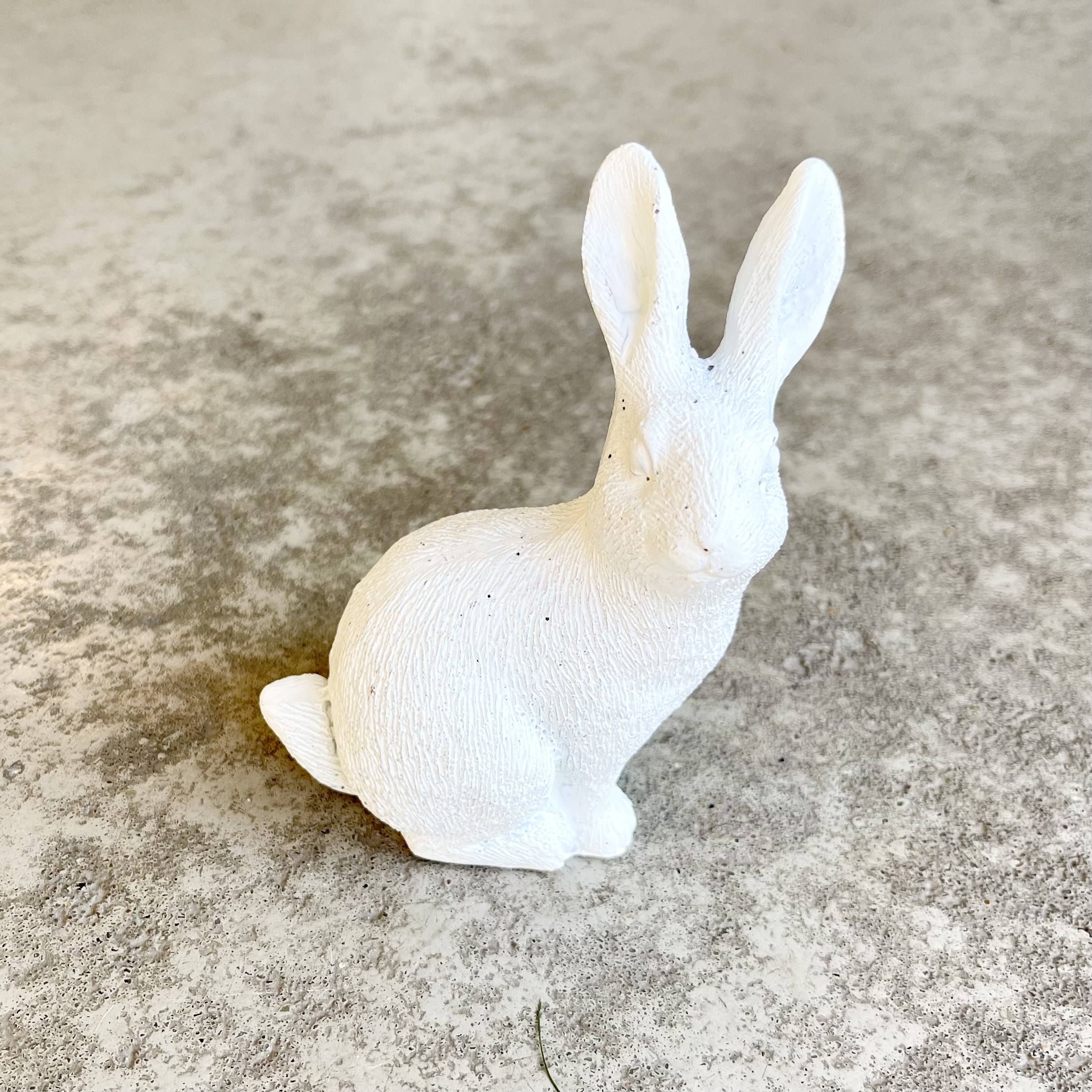Poly.Hase"Hopps"2M,L5H11cm weiß