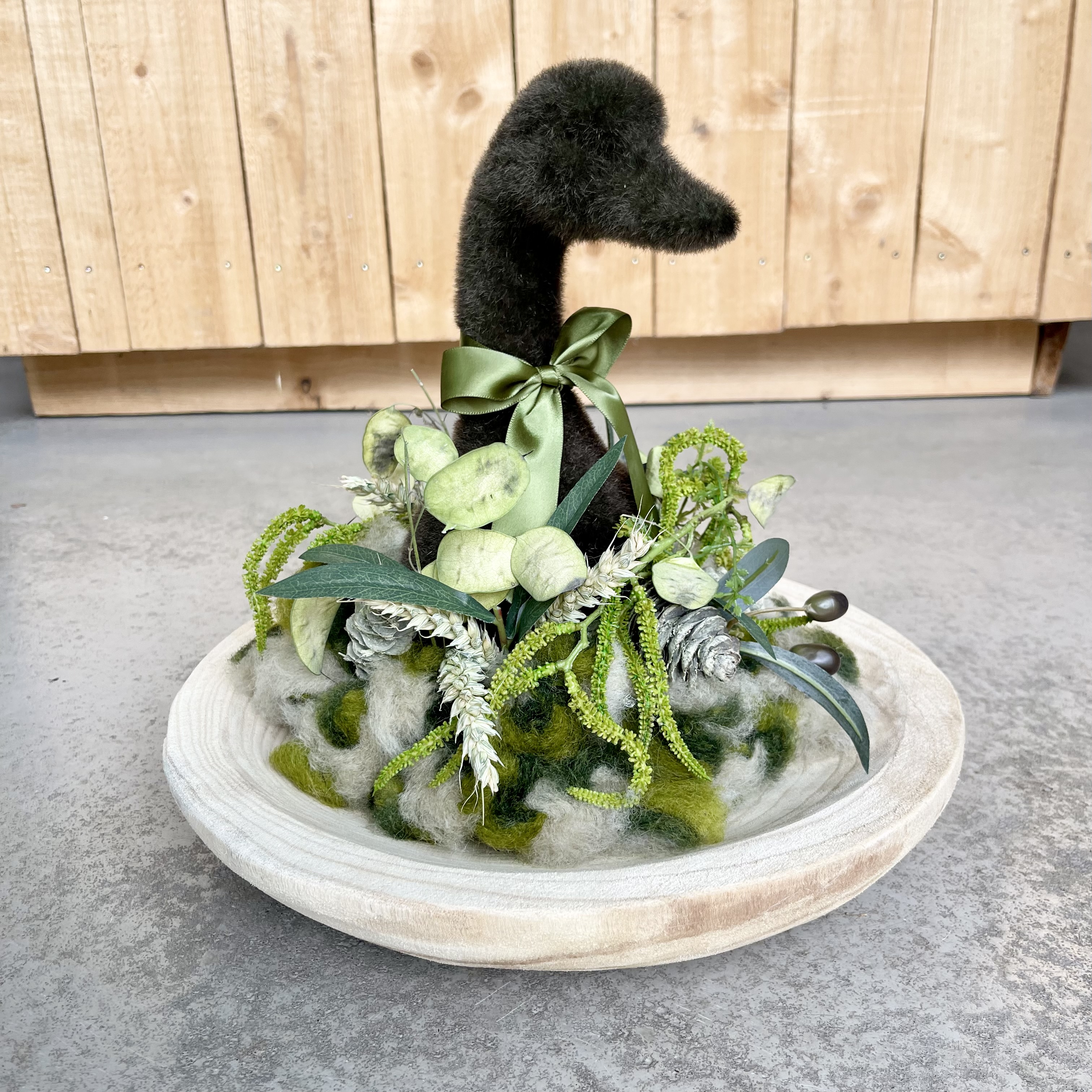 "Gänseschmaus" in Grün
