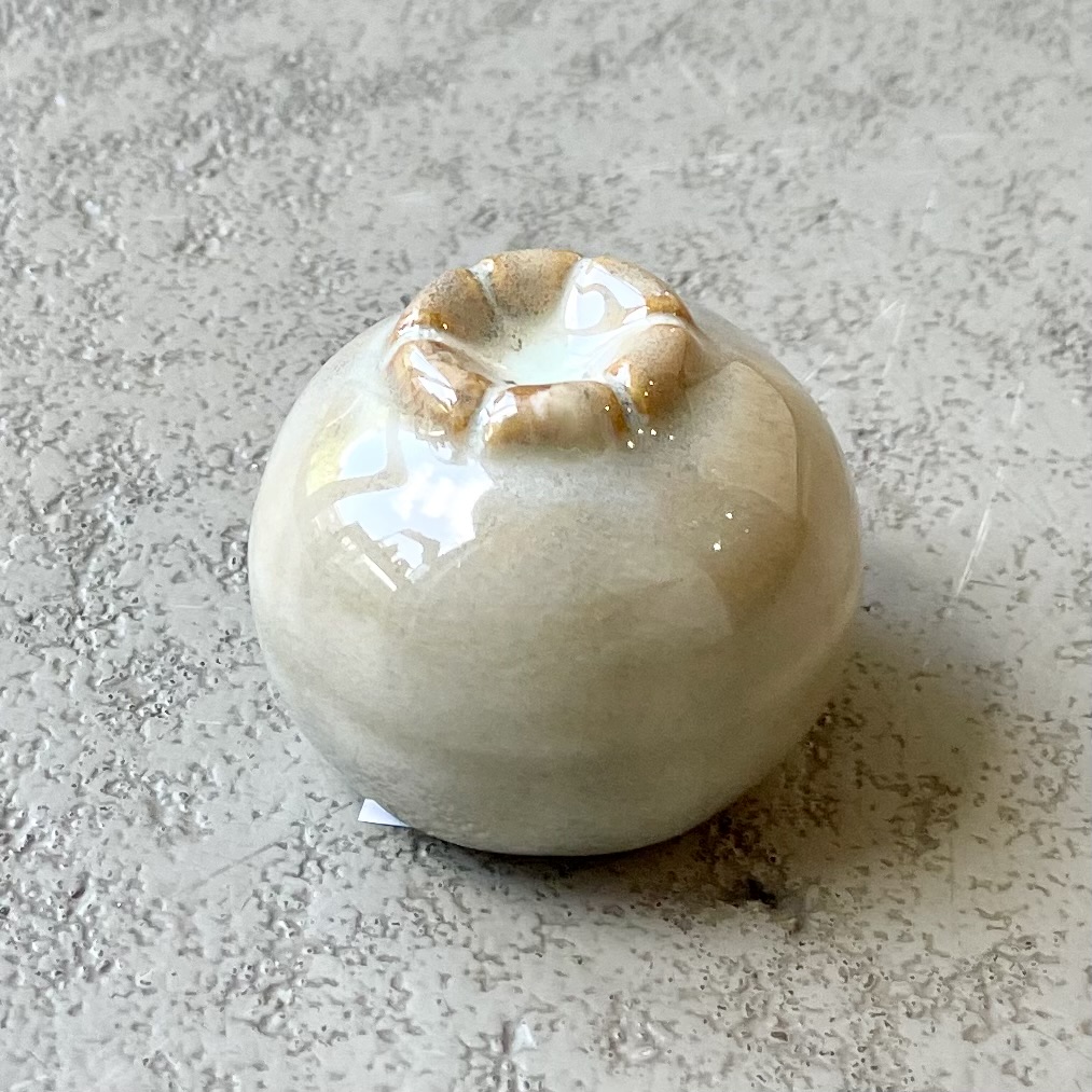 Keramik-Mohnkapsel "Mohna" D5cm, grün