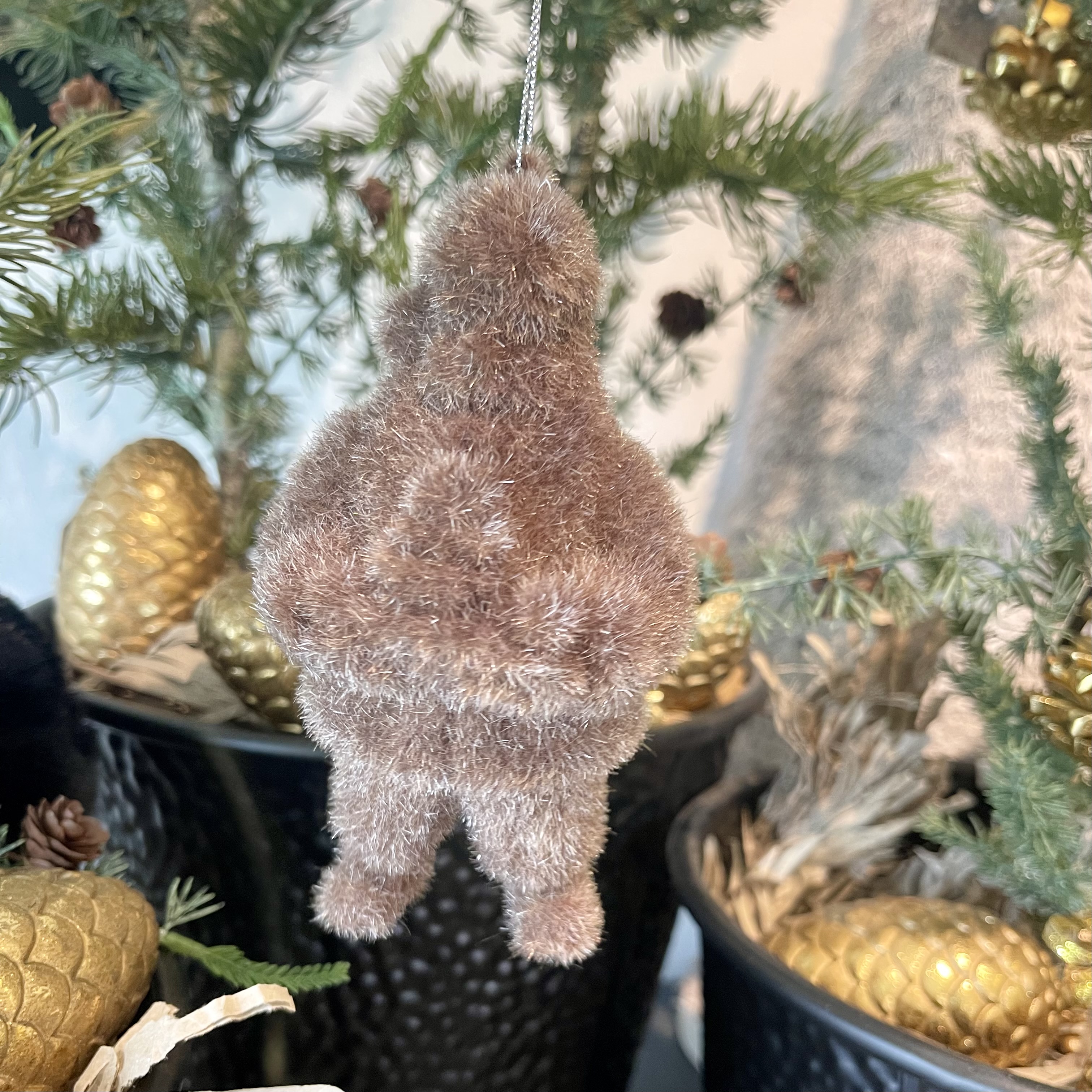 Kst.Santa"Tasko"z.H.,H14cm,braun