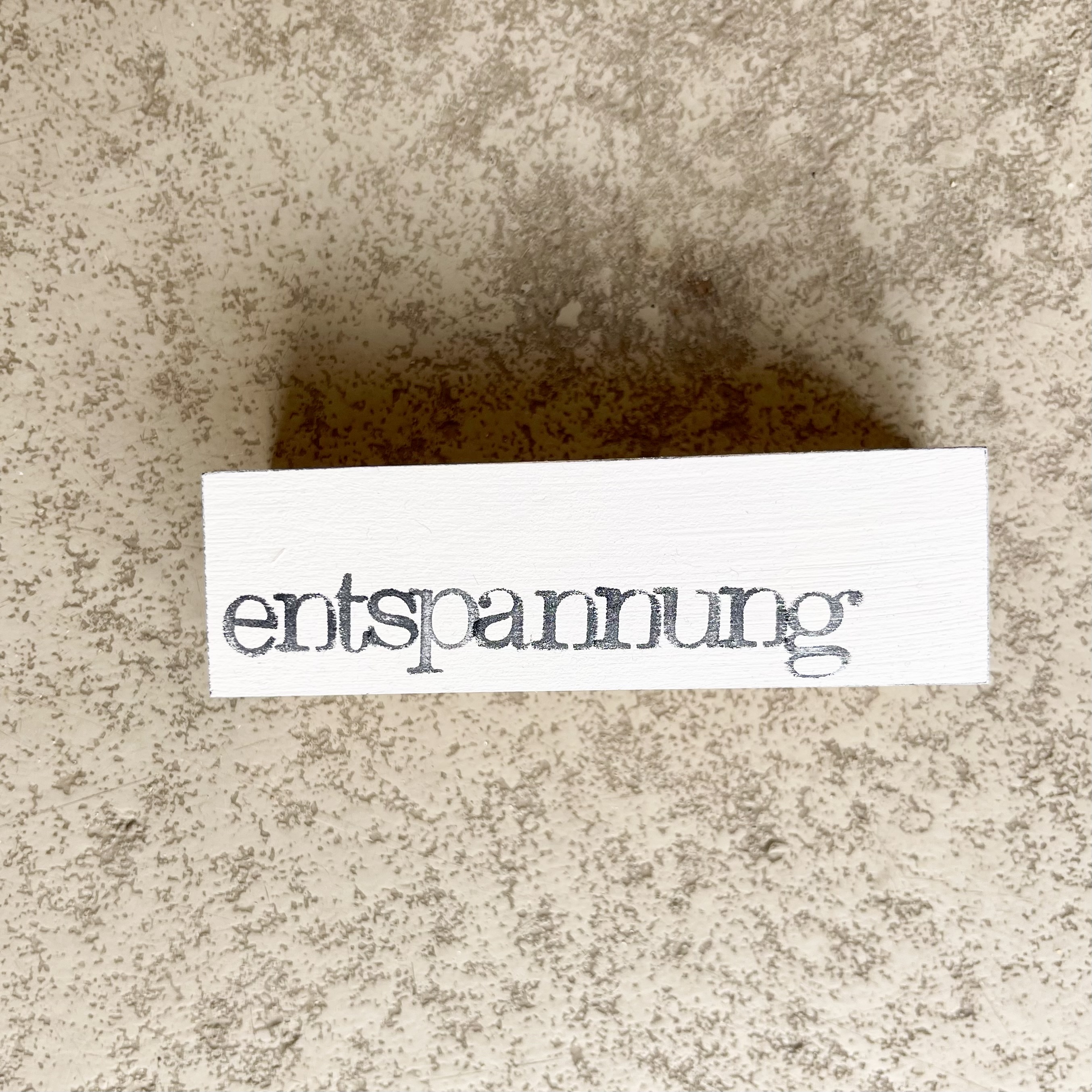 Baustein "entspannung"