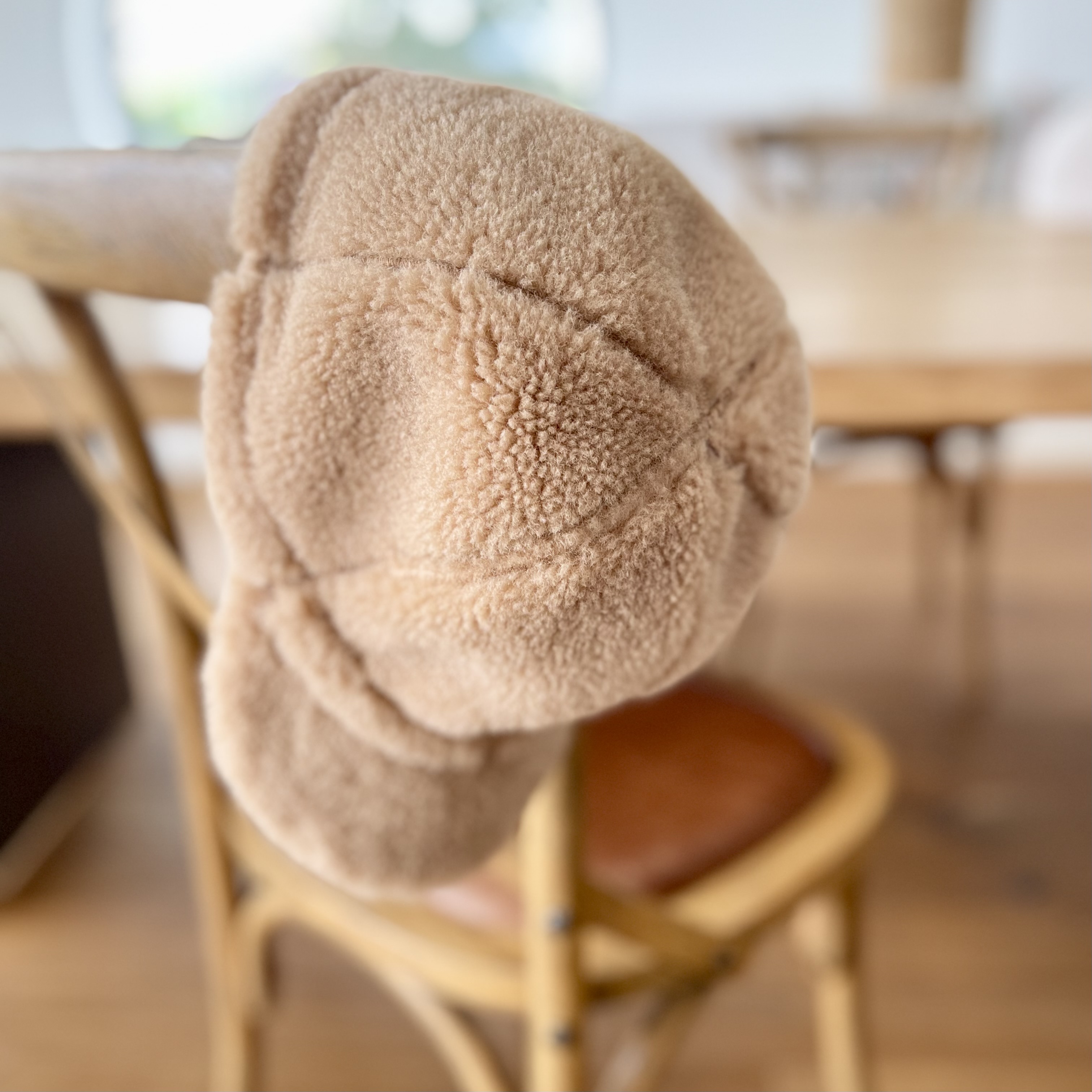 Fellmütze Camel