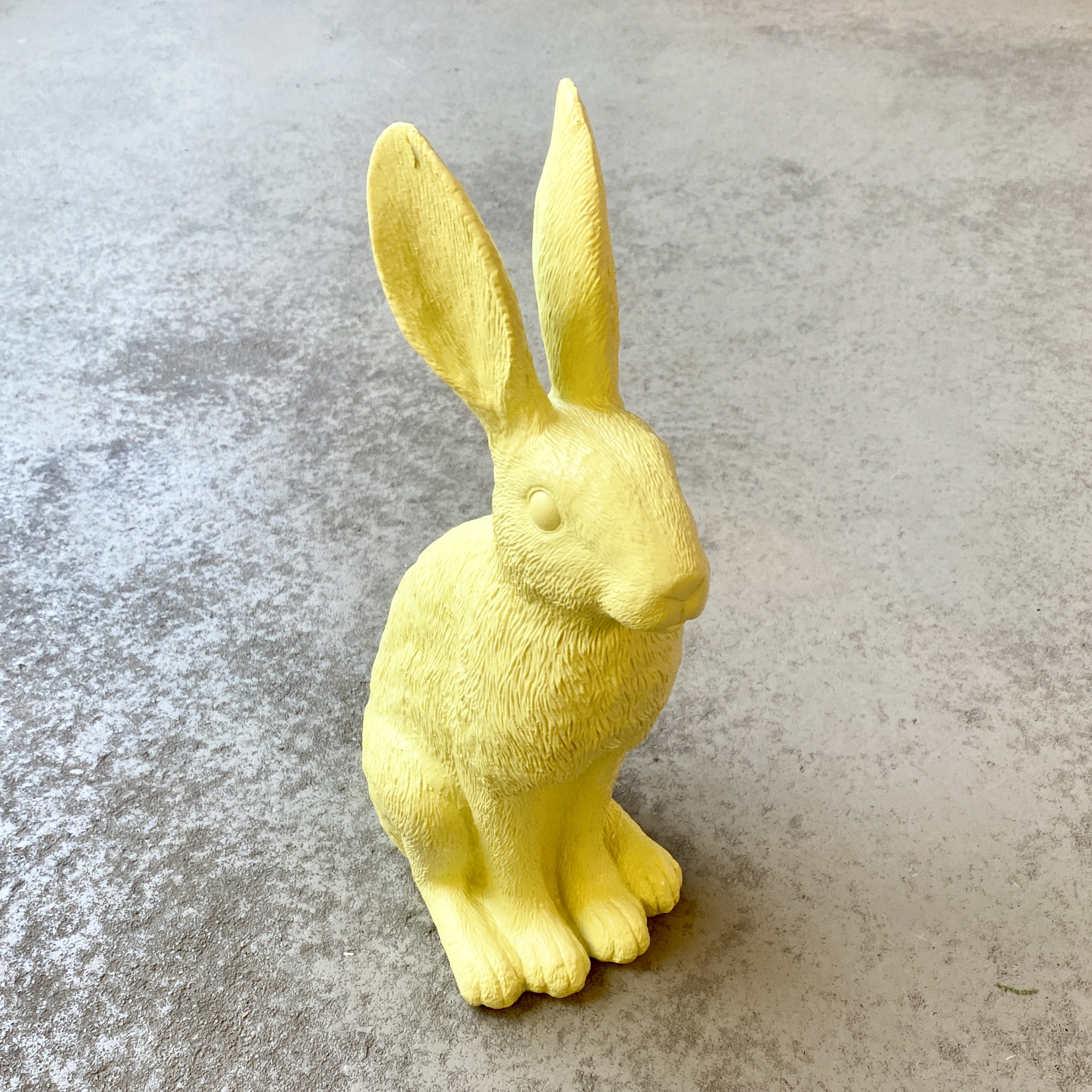 Poly-Hase "Lovis" H40cm, hellgelb