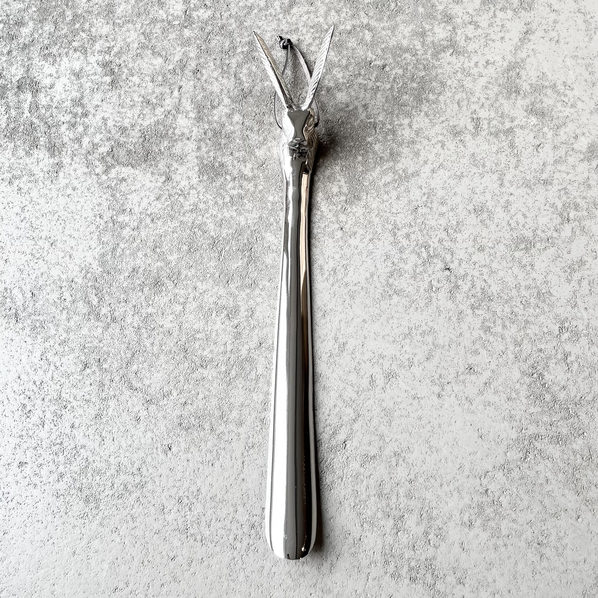 Aluminium-Schuhlöffel "Hasen-Kopf" L46cm