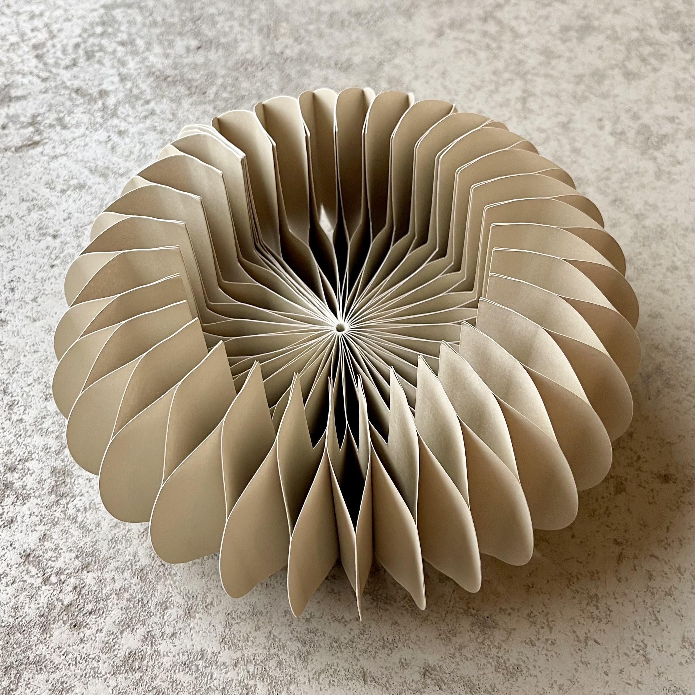 Pap.Sockel"Dacia",D28H13cm, greige