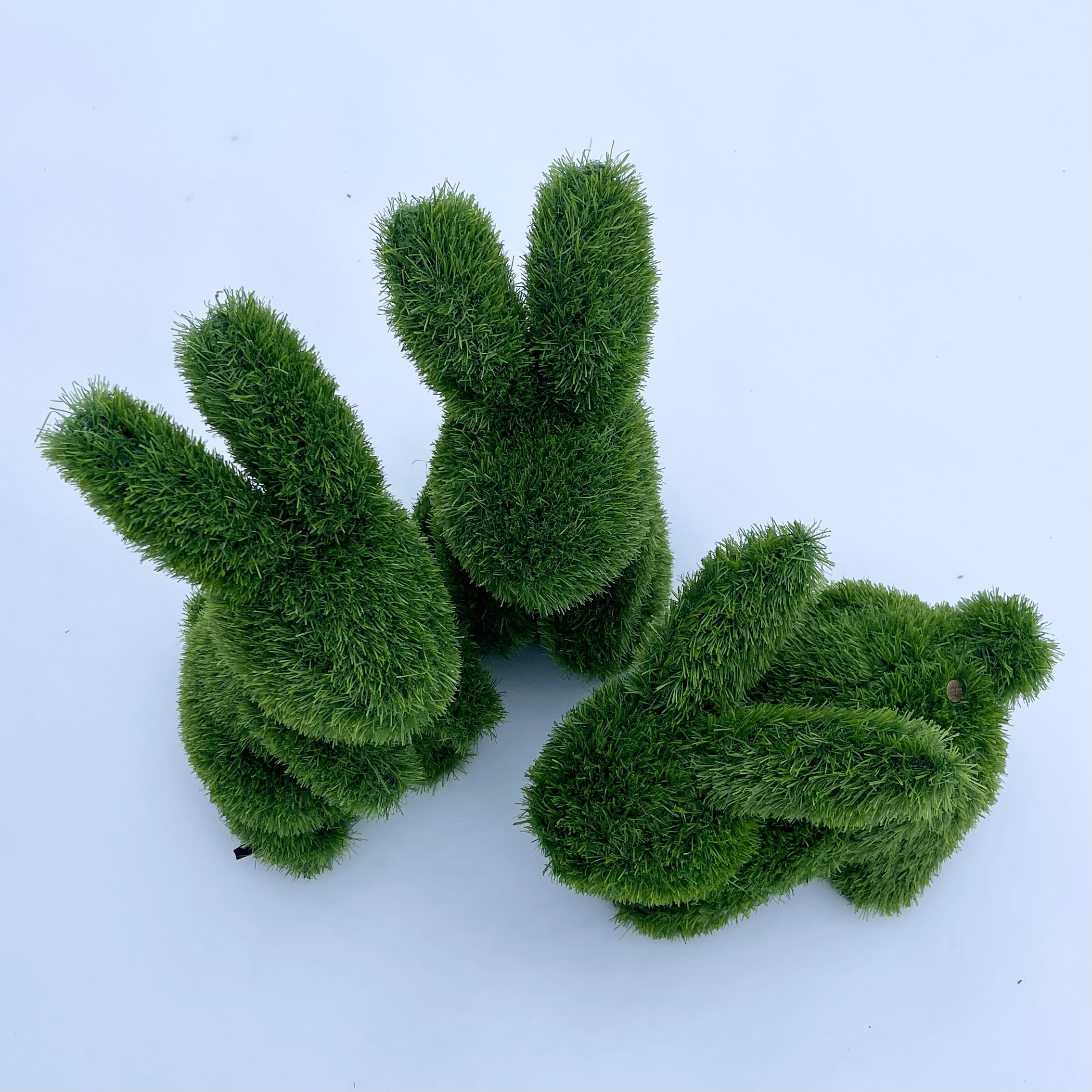 Grasfigur"Hase"sitzend,35cm 