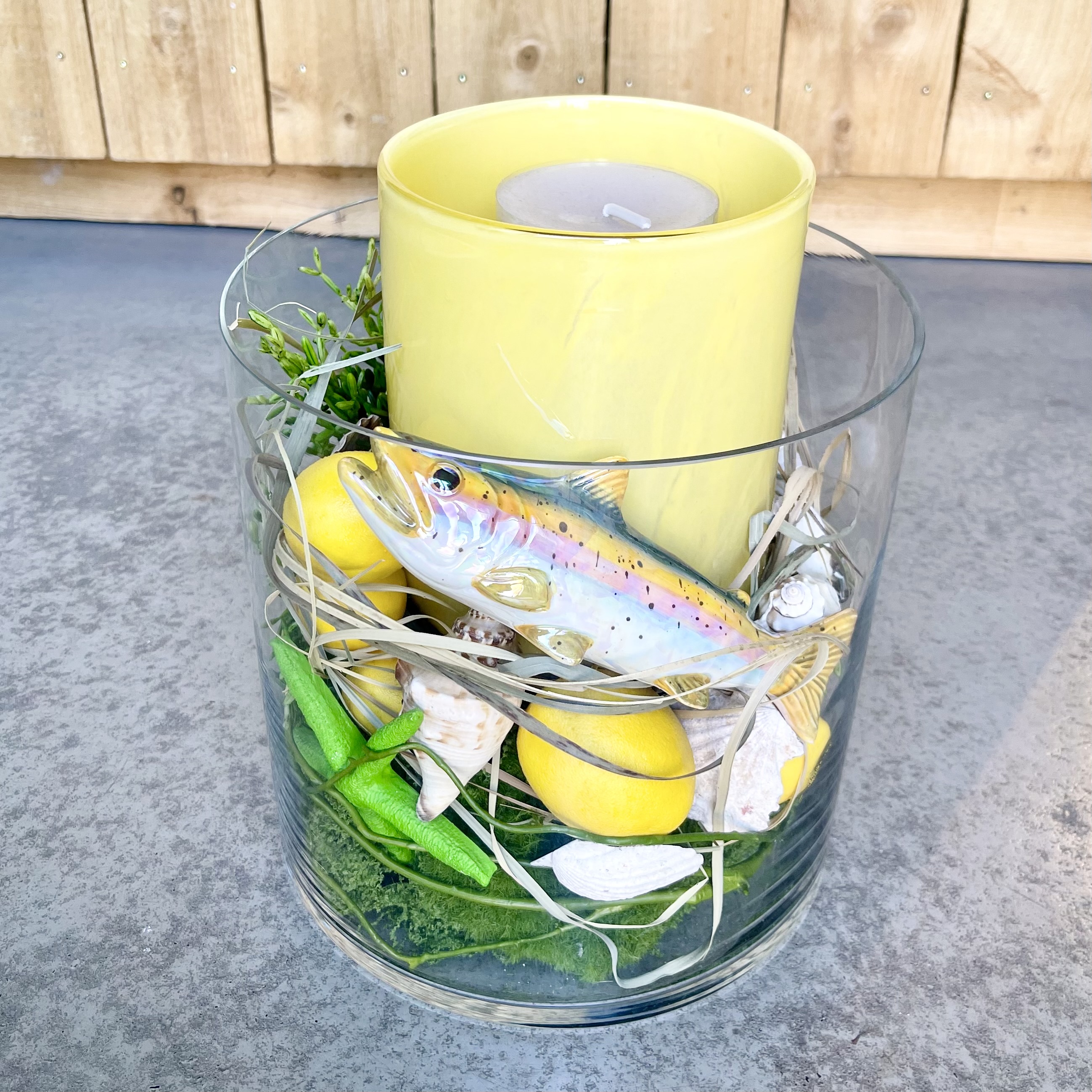 Citrus Windlicht XL Fisch