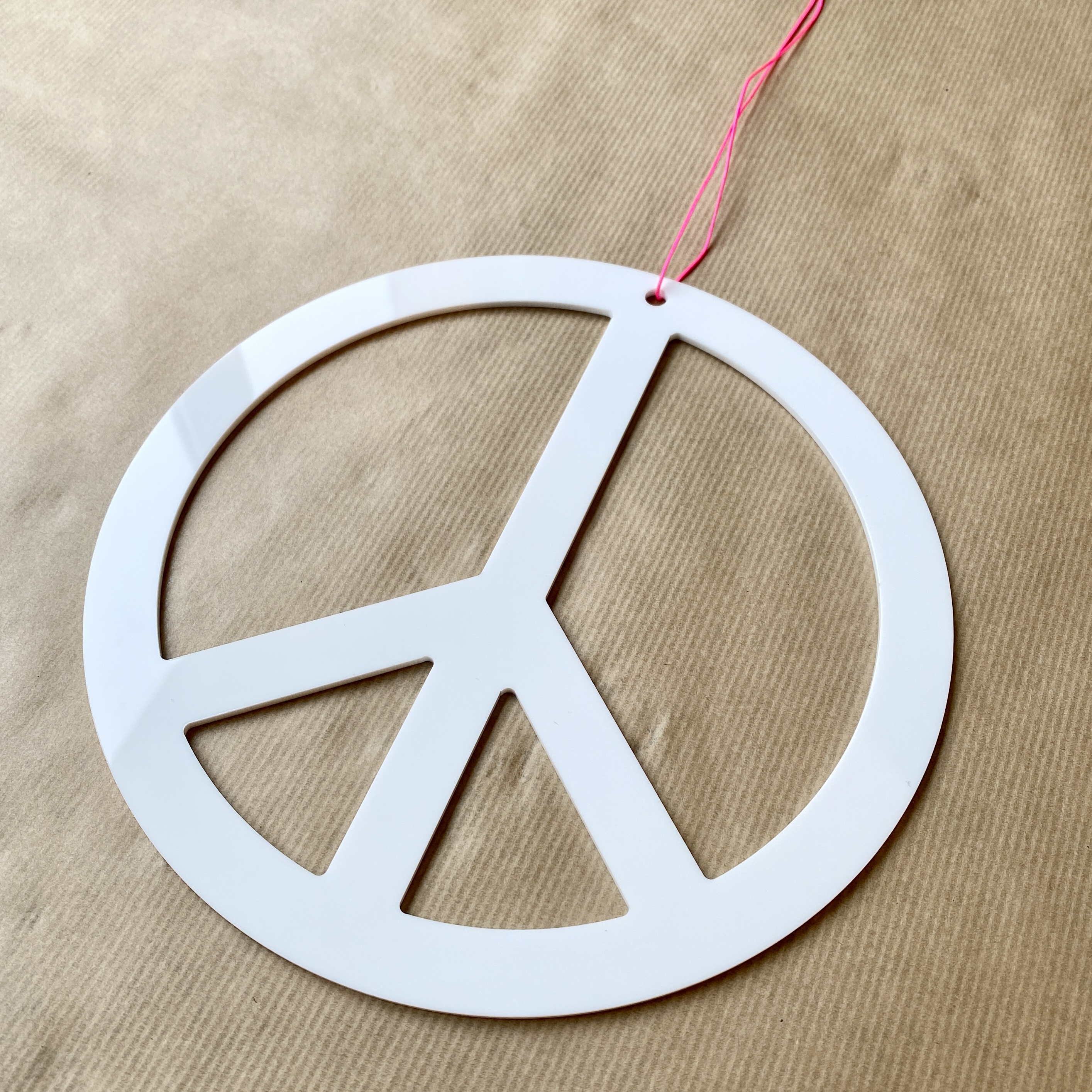 Peace XXL D20cm, weiß