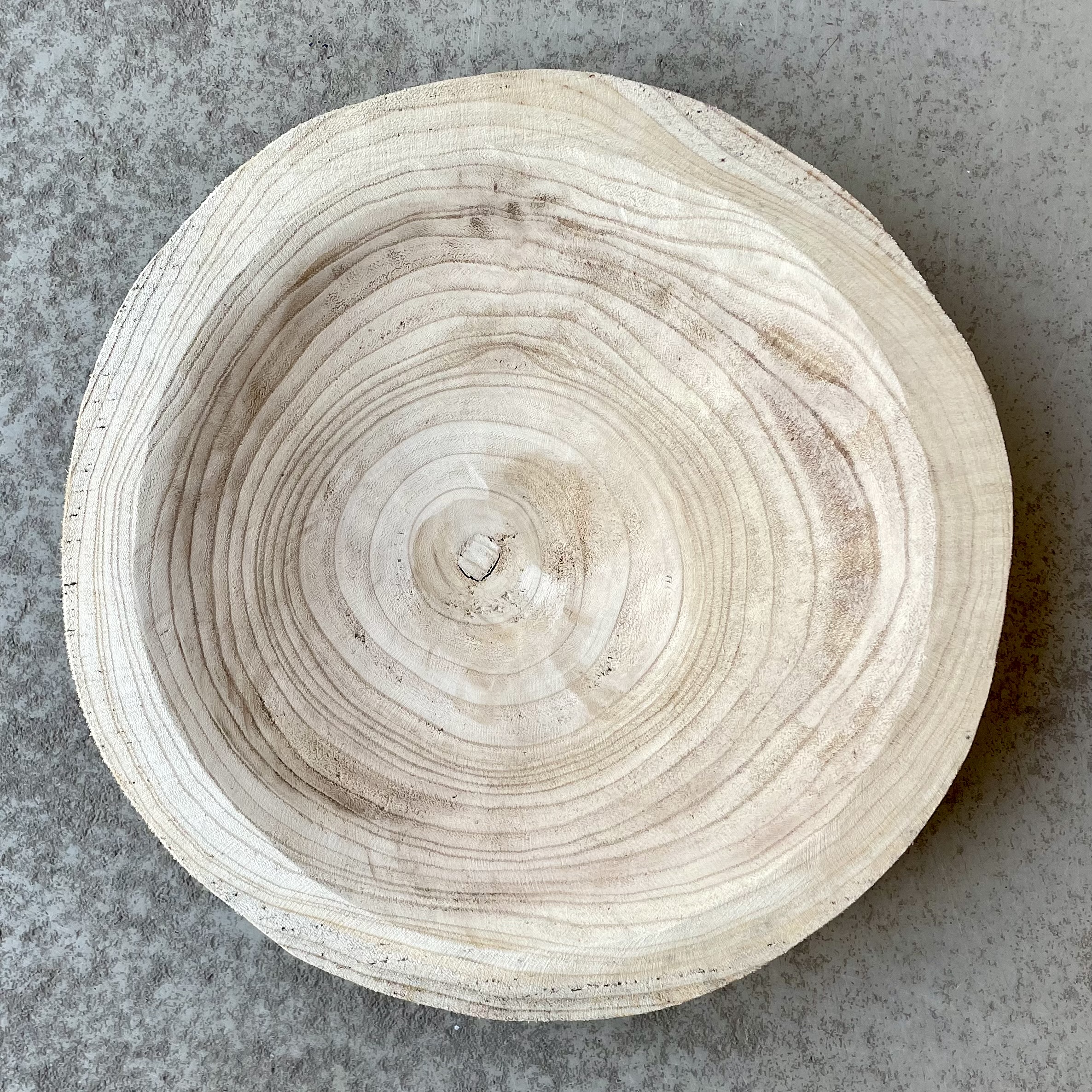 Naturholz-Schale rund D35cm, natur