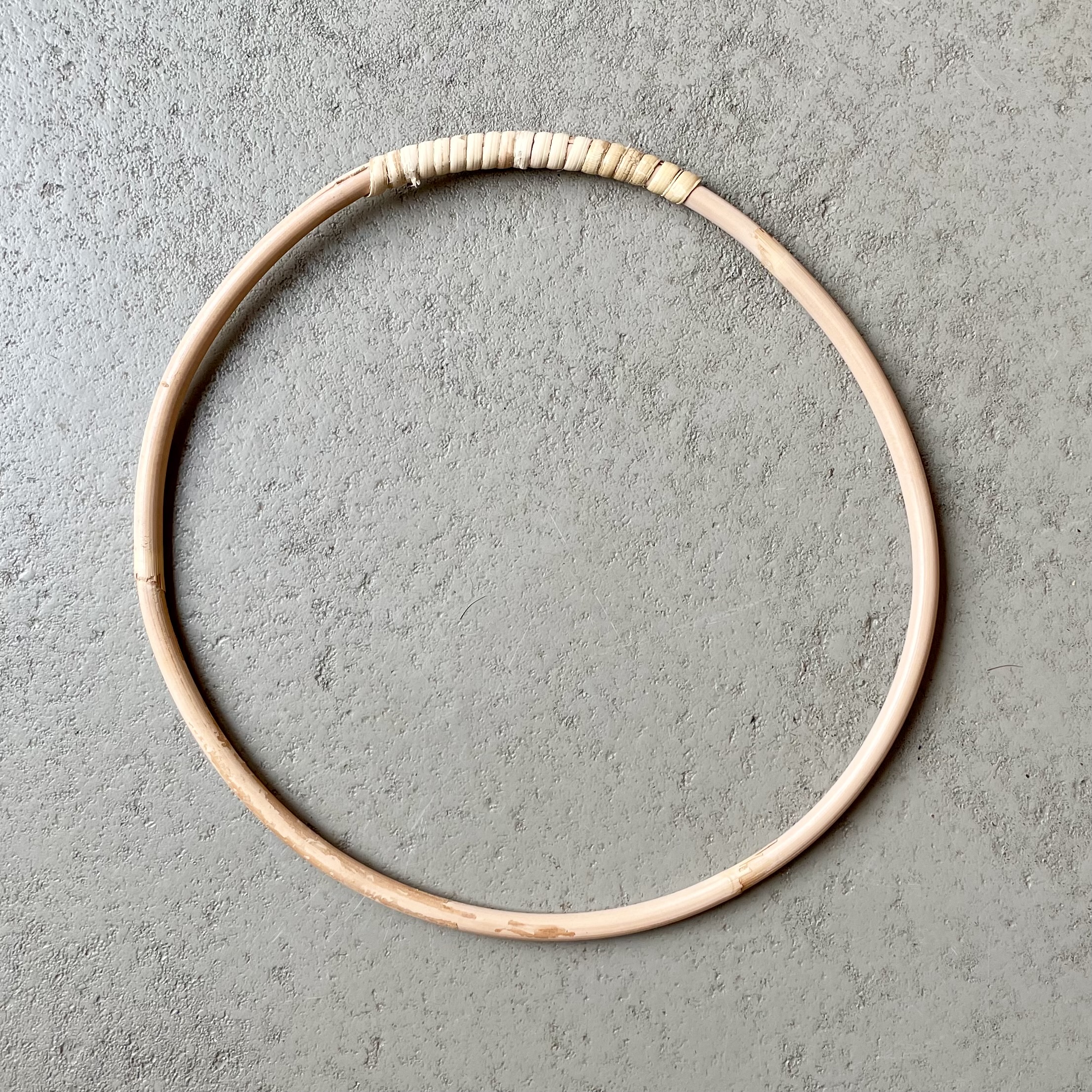 Bambusholz-Ring "James" D30cm, natur
