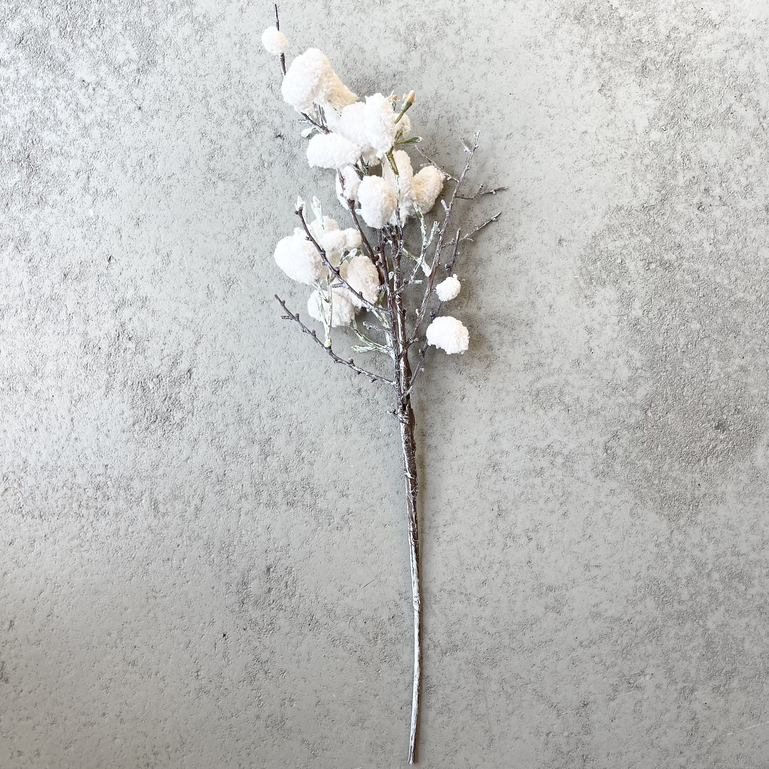 Baumwoll-Zweig, 56cm, creme