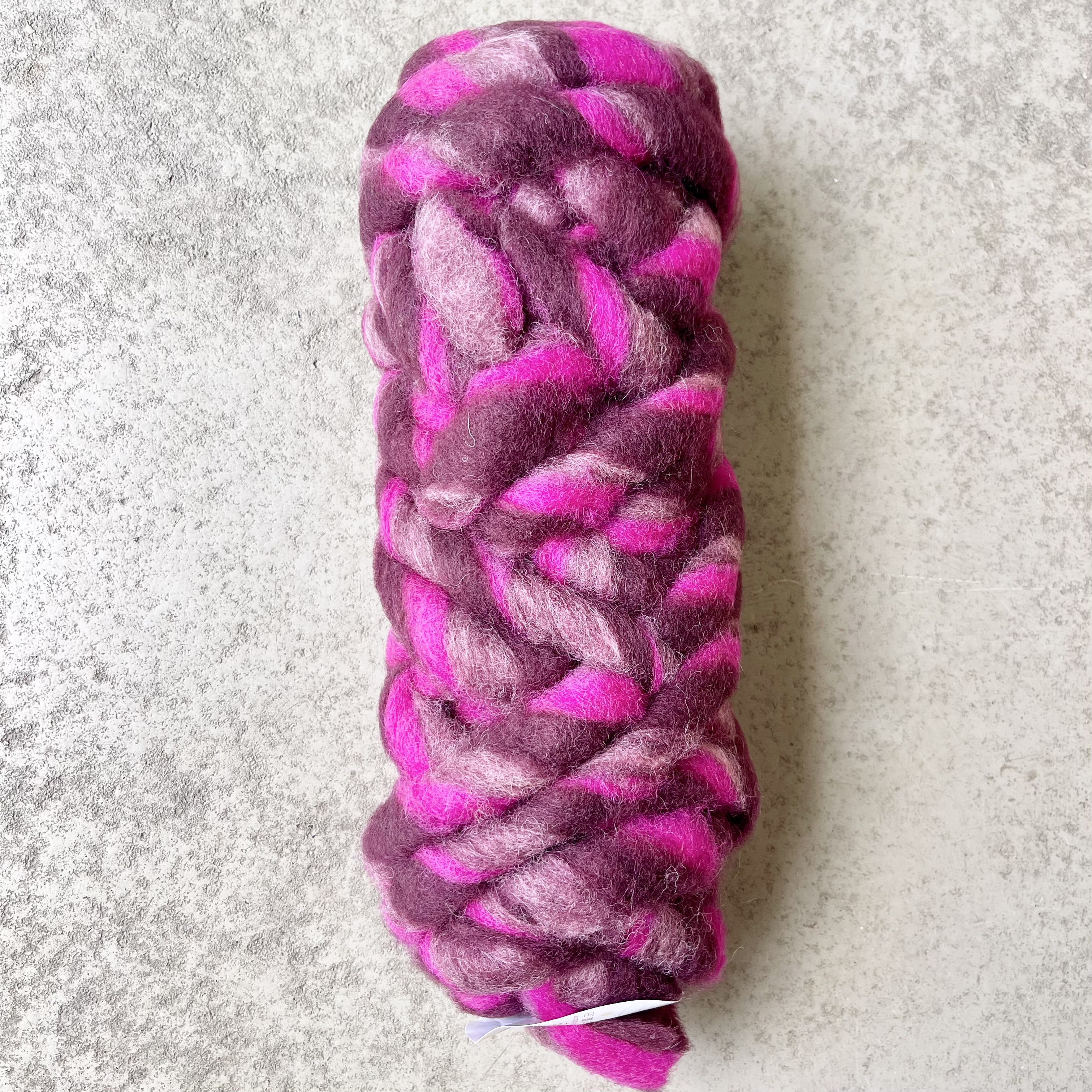 Wolllunte"Twist"3fbg.L15m,pink-viol-vi