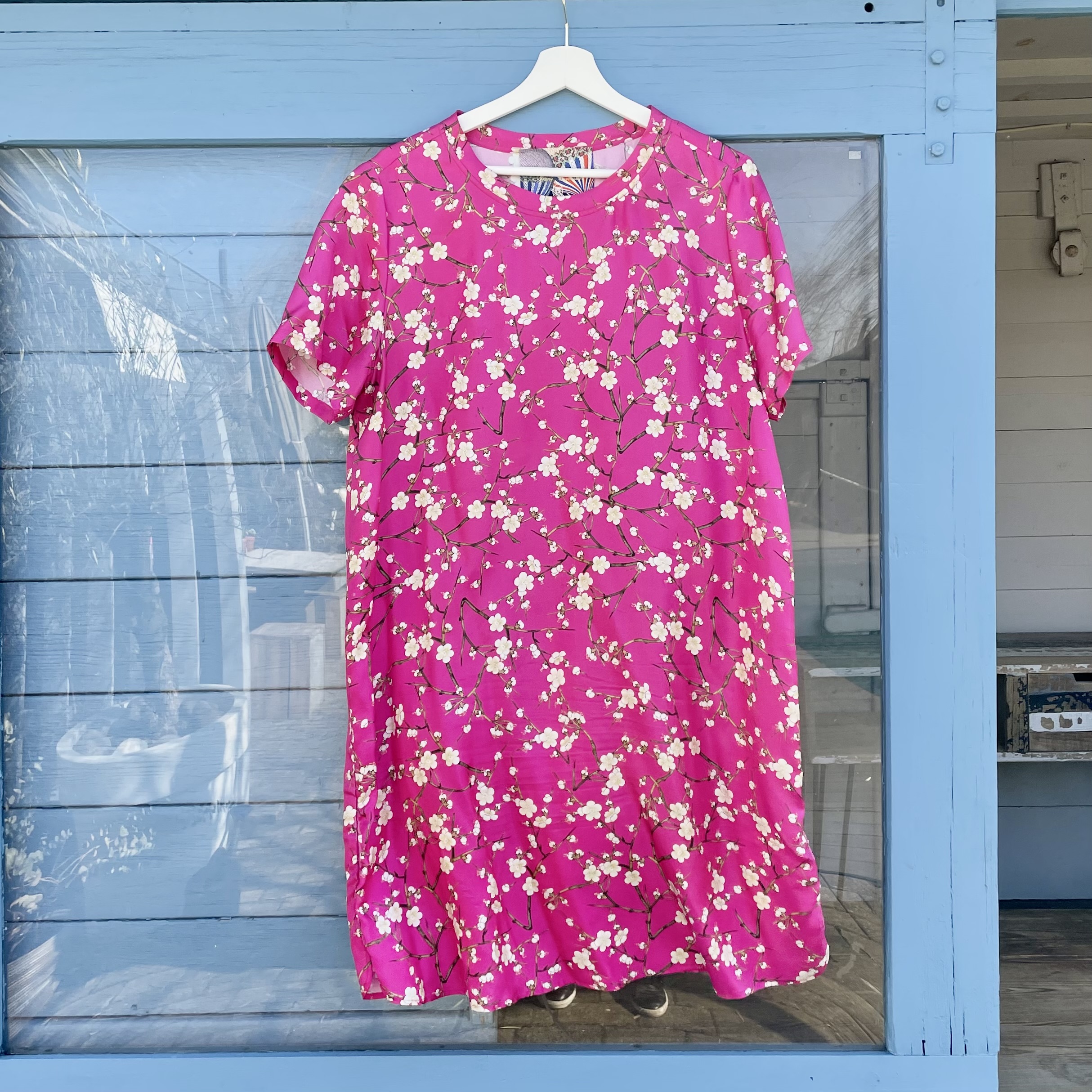 Imke's Vintage-Kollektion "Kleid von Anni  Carlsson" Gr. 40, pink Kirschblüte