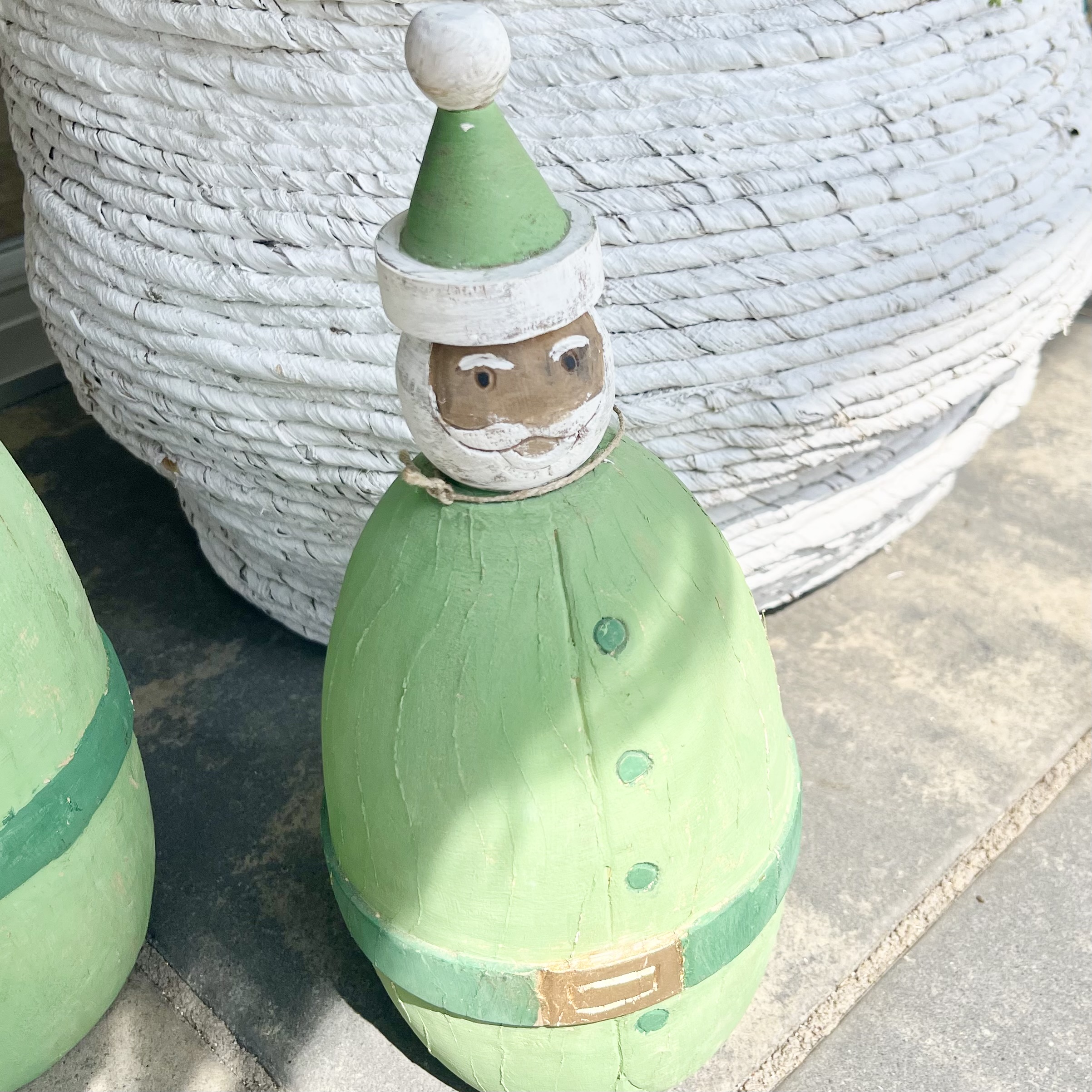 Hz.Santa "Bruni", D15 H29cm, grün