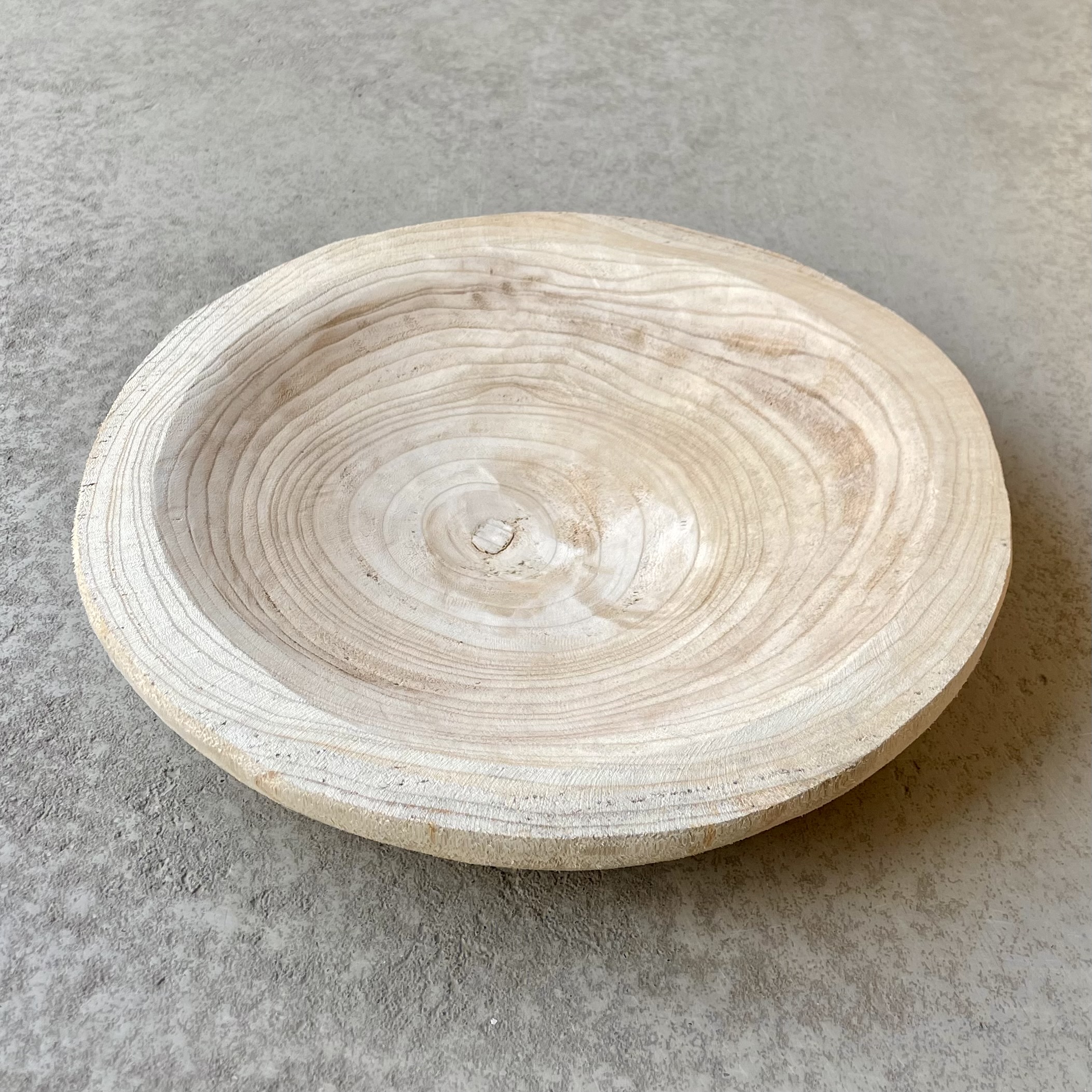Naturholz-Schale rund D35cm, natur