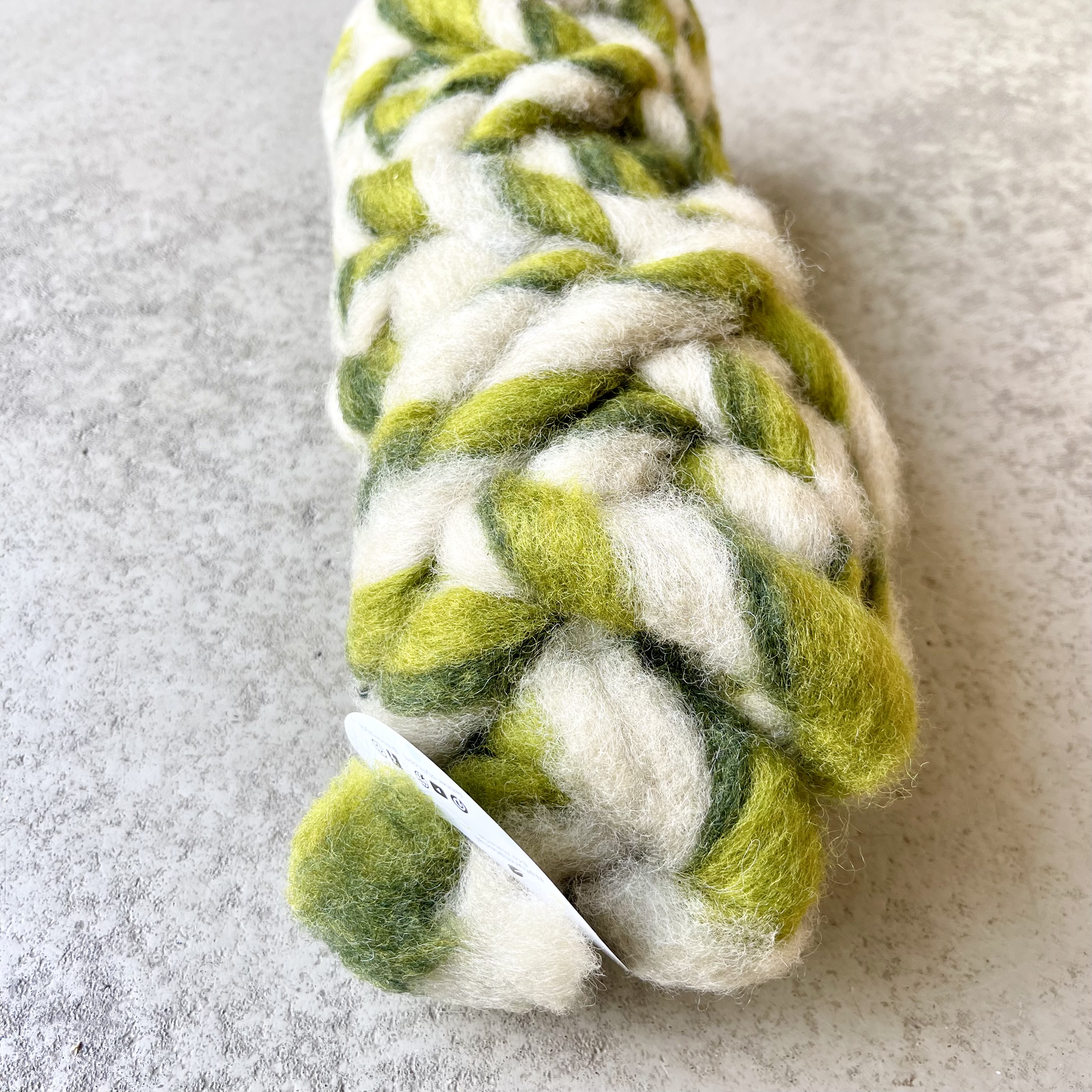 Wolllunte"Twist"3fbg.L15m,gr-gr-ws