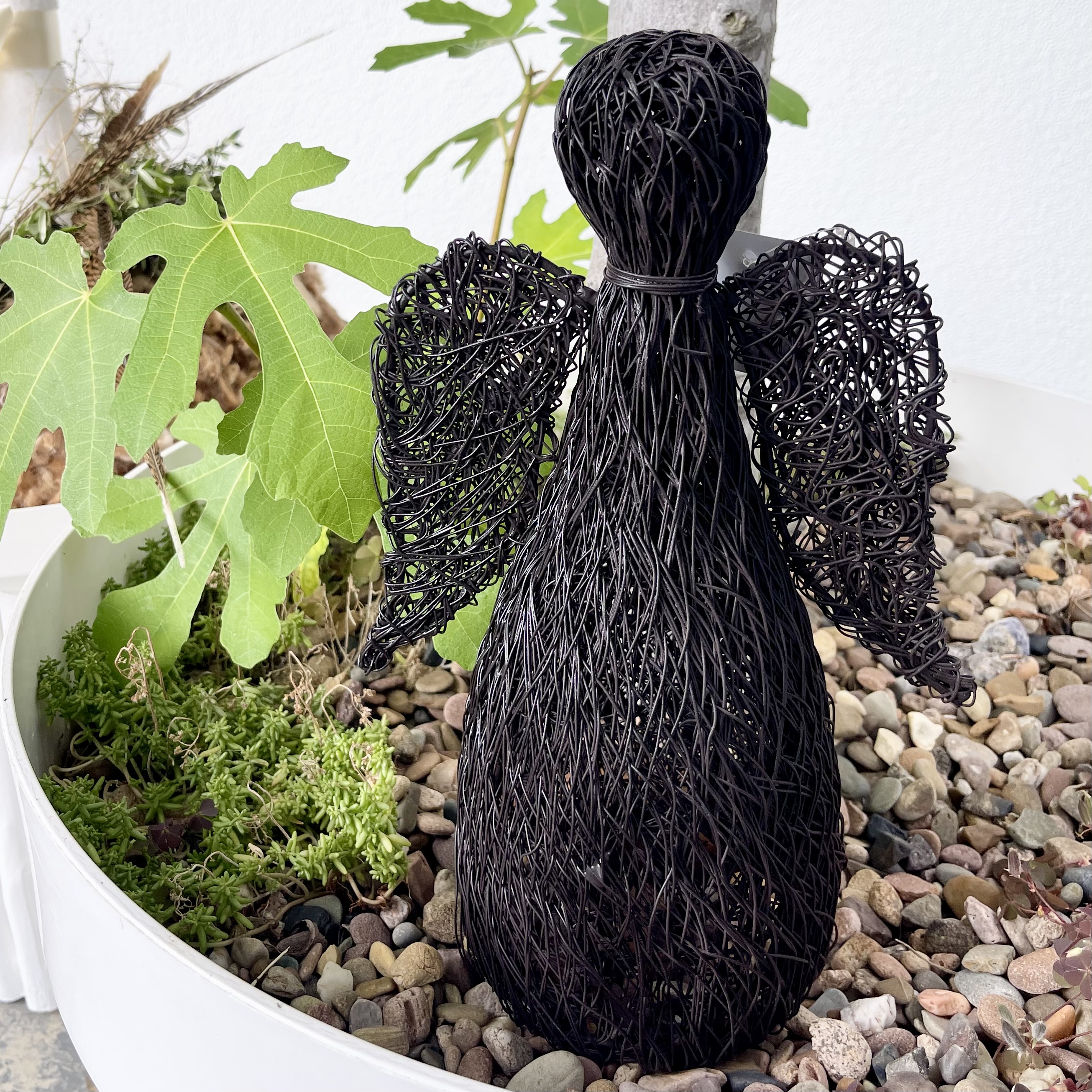 Eisen-Engel, H30cm, 12 mal 20cm,s/b