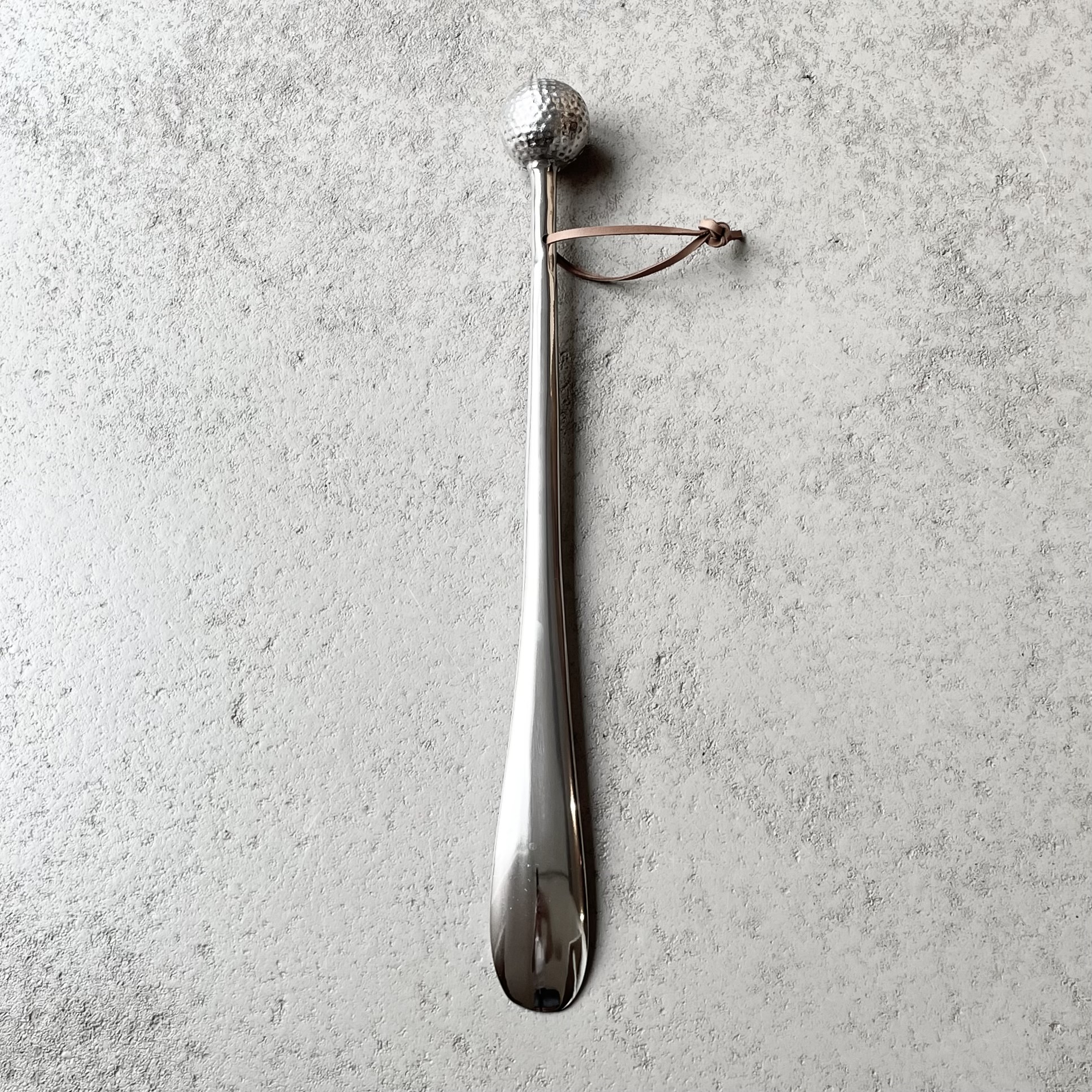 Aluminium-Schuhlöffel "Golf-Ball" L46cm