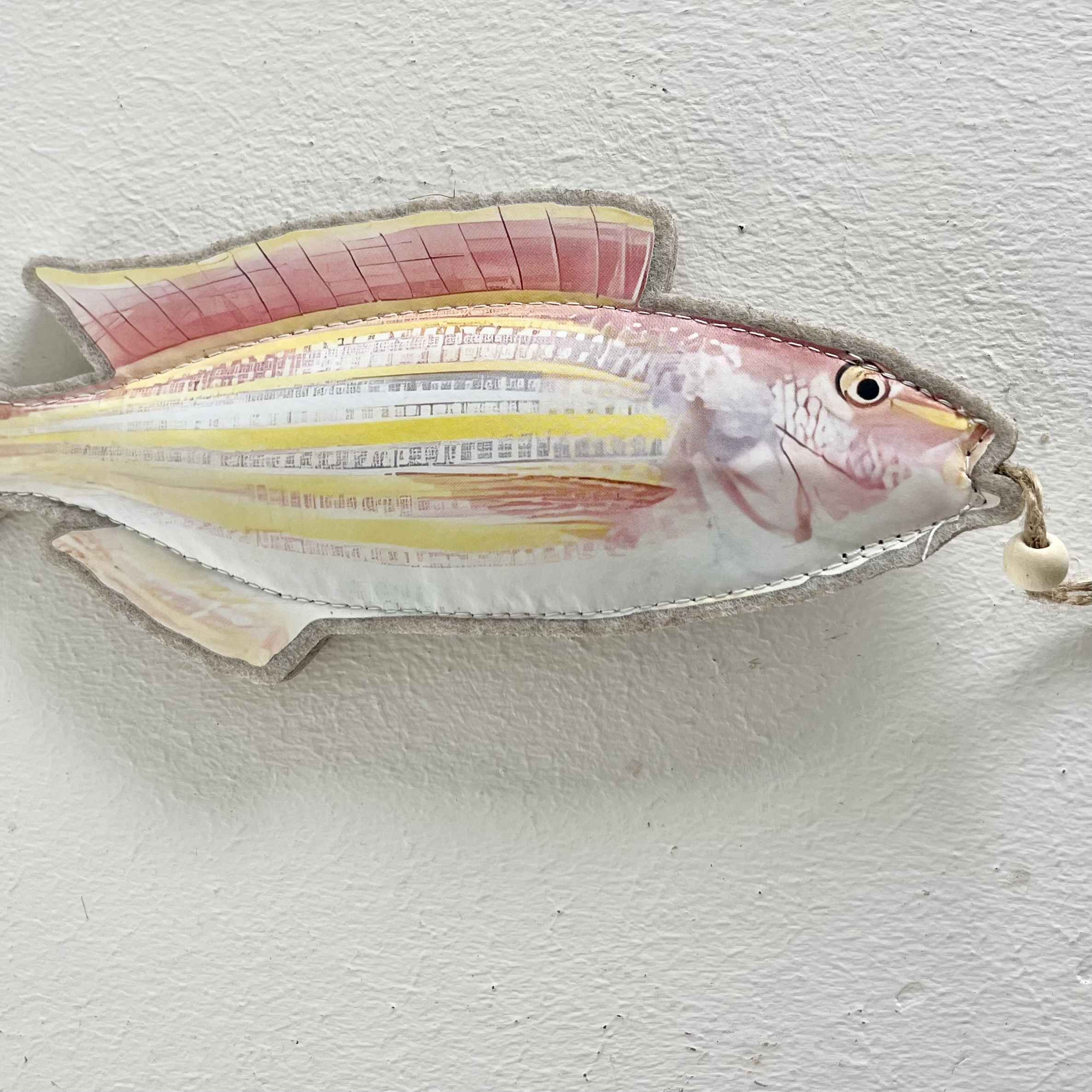 Stf.Fisch"Blubbi"z.H.L23,5cm, orange