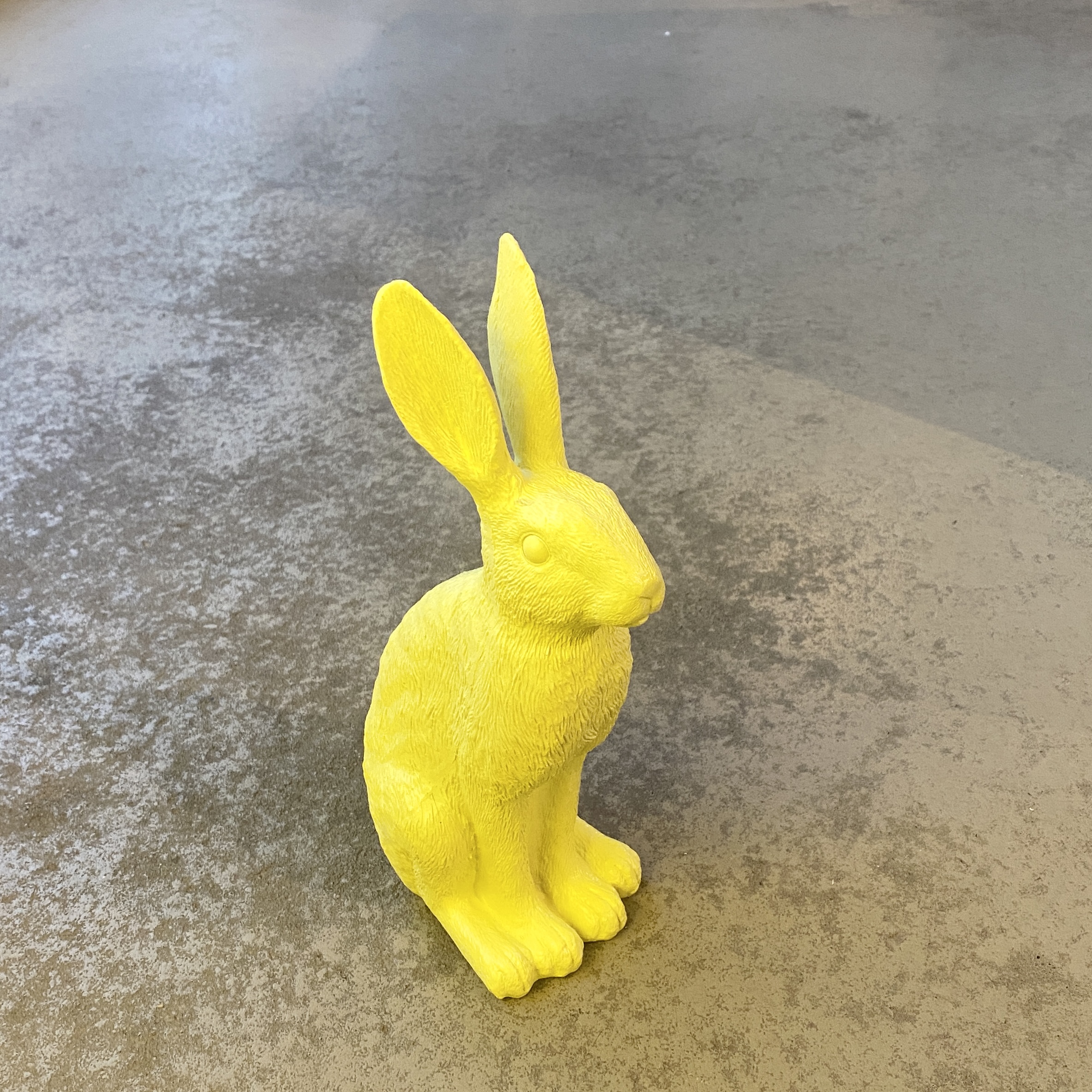 Poly-Hase "Lovis" H30cm, hellgelb