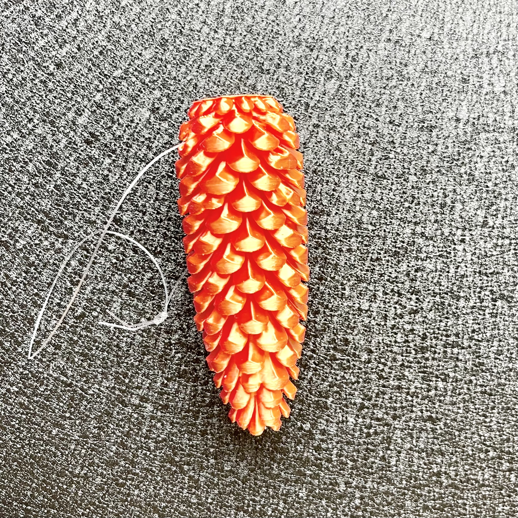 Pl.Zapfen"Jay"z.H.,D4H10cm,orange