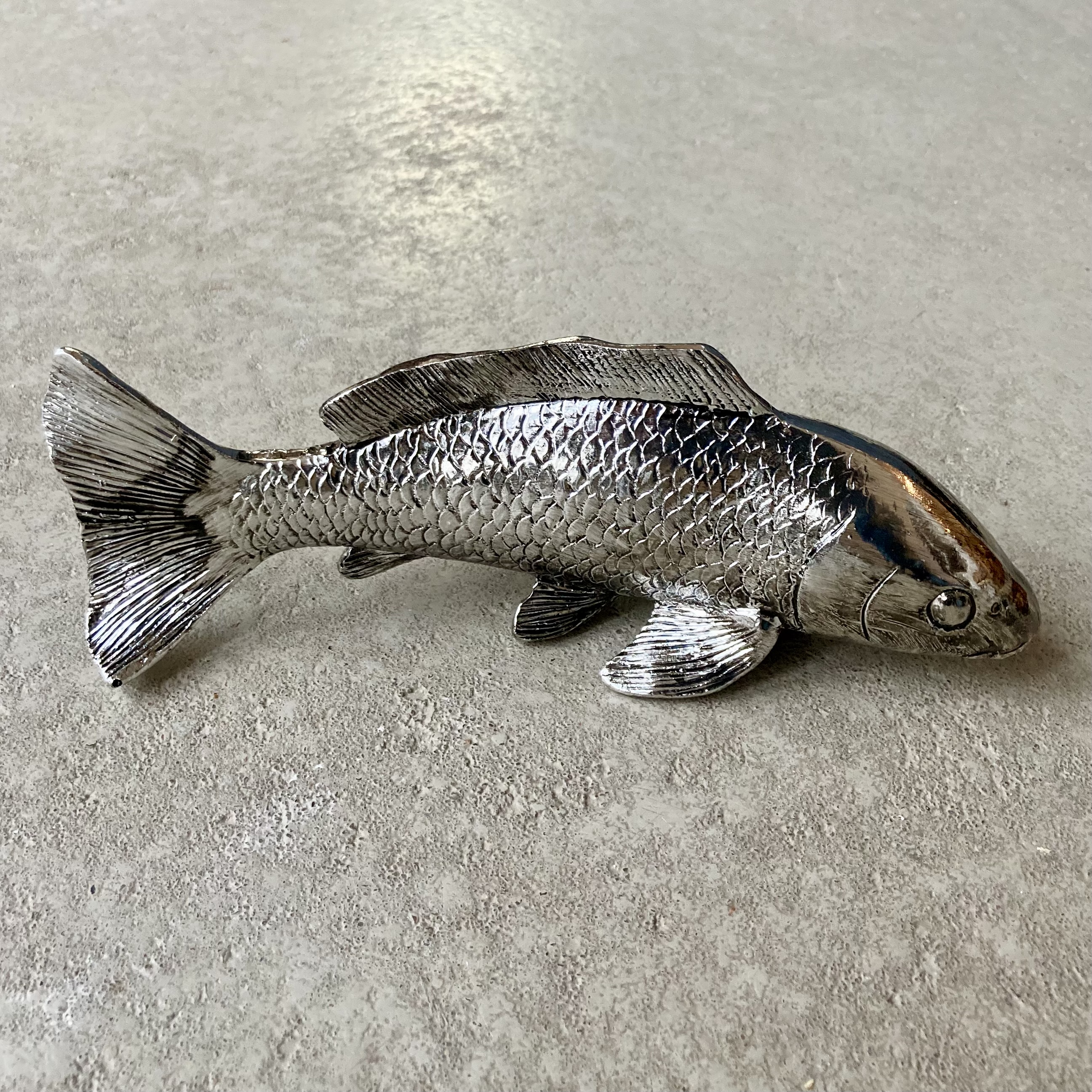 Fisch groß silber L23cm