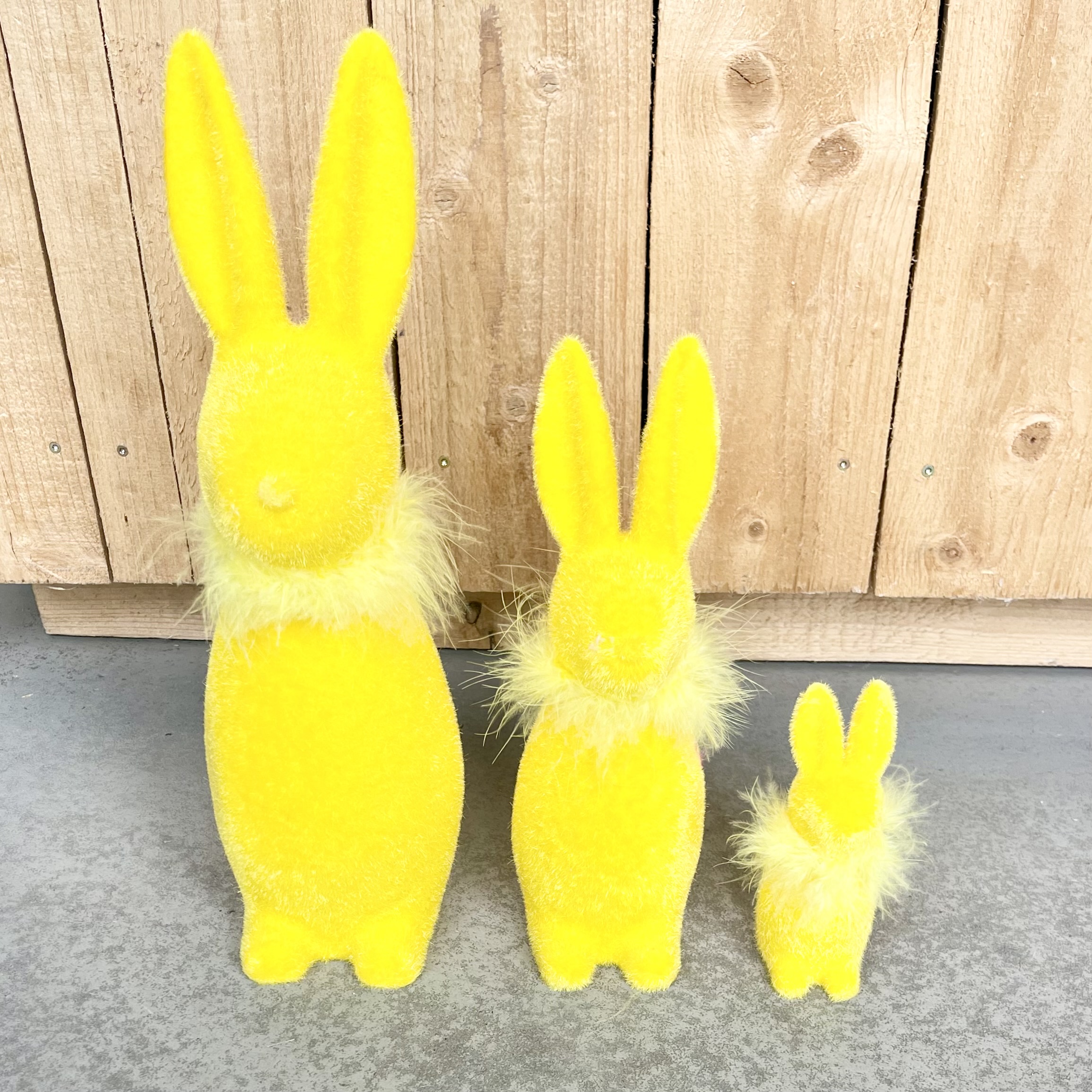 Pl.Hase"Stuppsi"H30cm, gelb