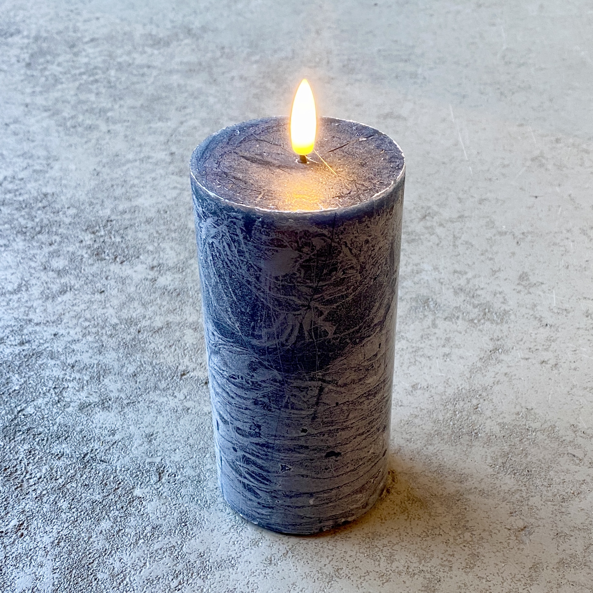 LED-Kerze "Flair" H15cm, schlehe