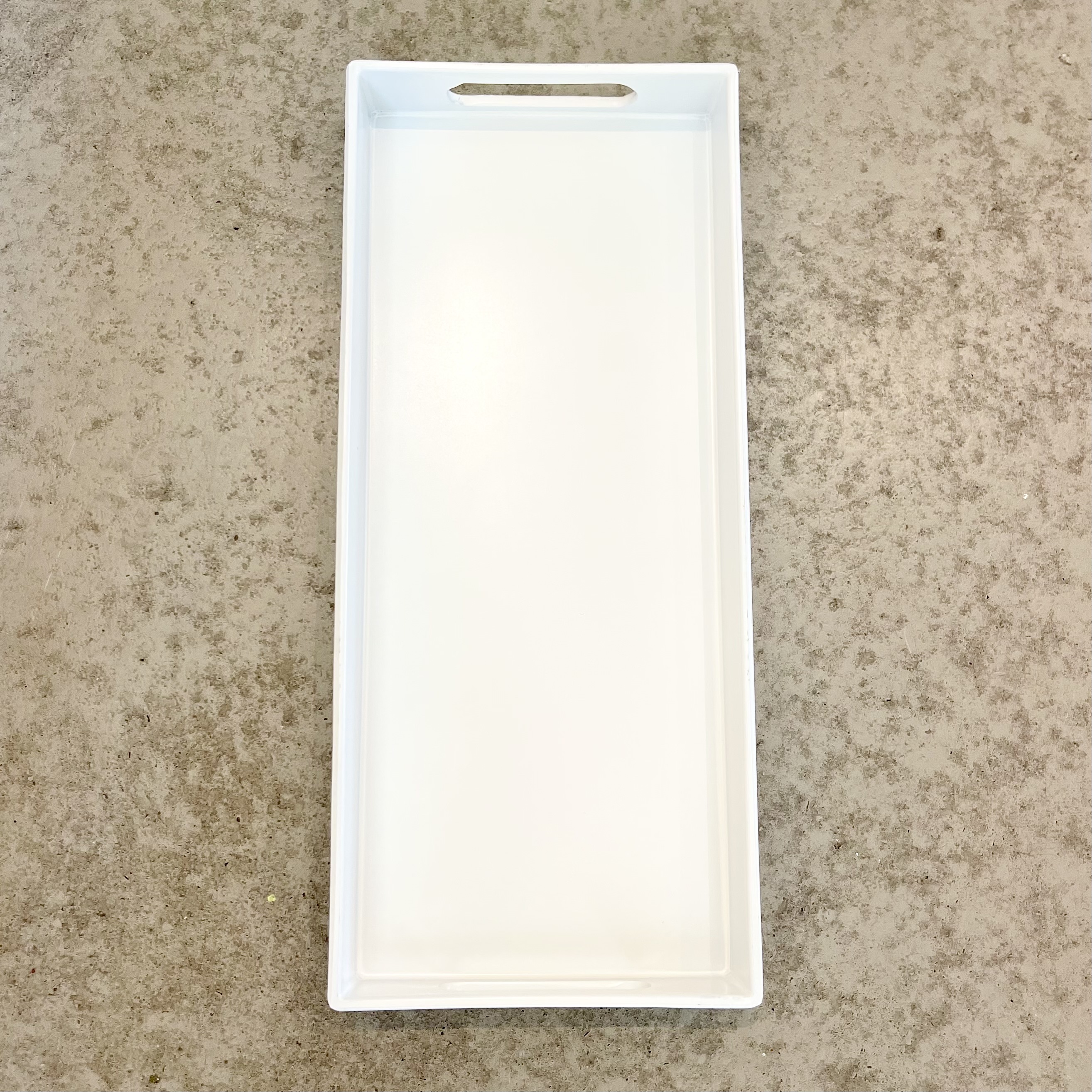 KST Tablett "Style" L35B15, weiß matt
