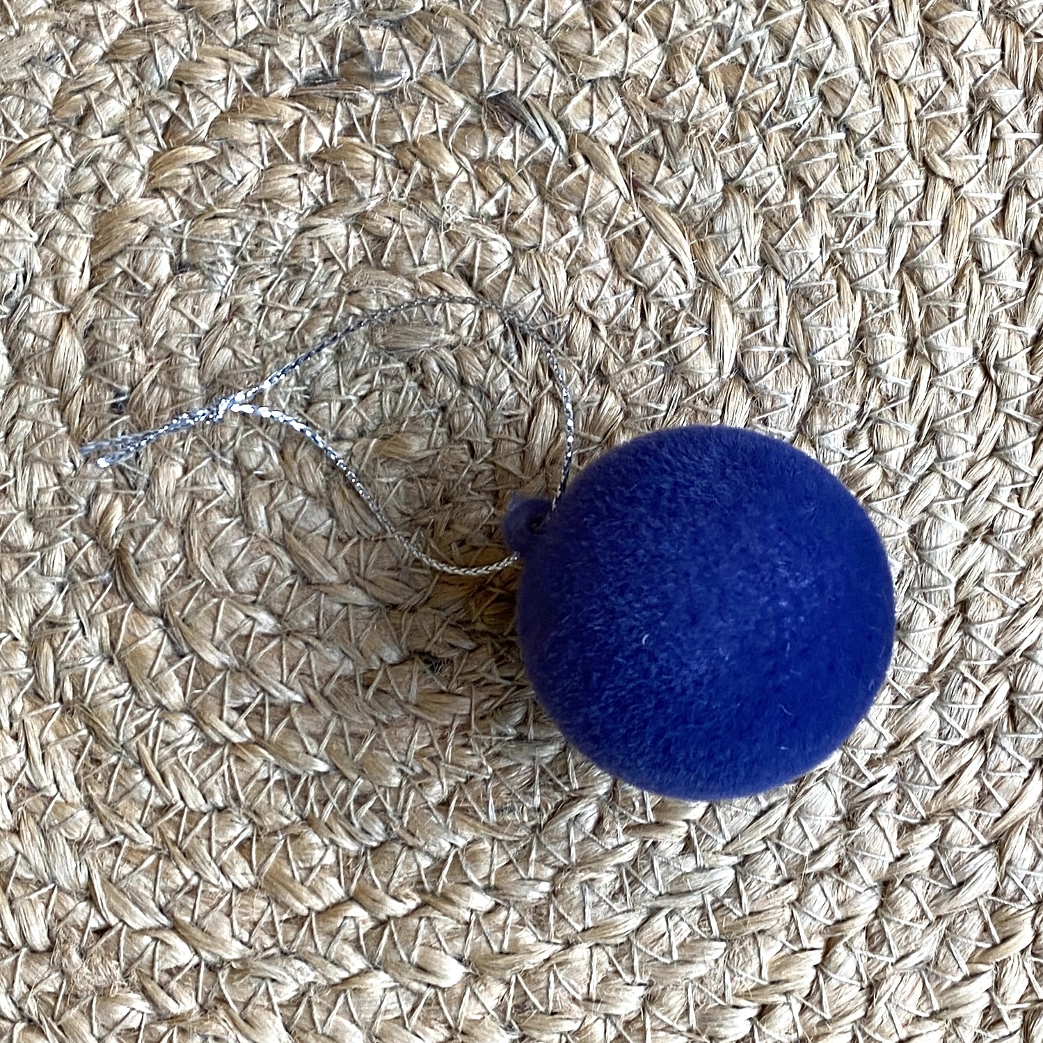 Kst.Kugel "Tasko" blau 4cm
