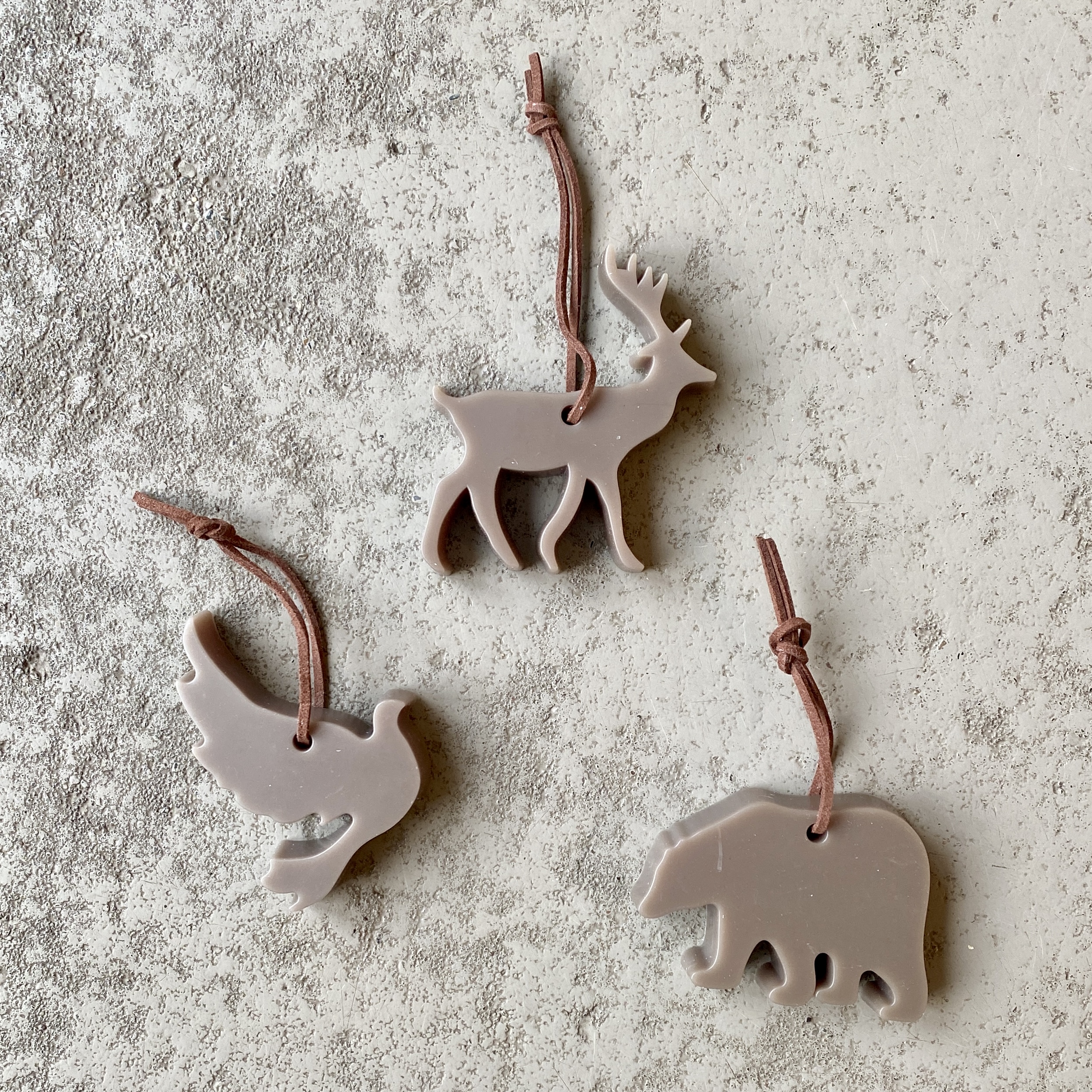 Ornamente Scented Wax "Animal" taupe