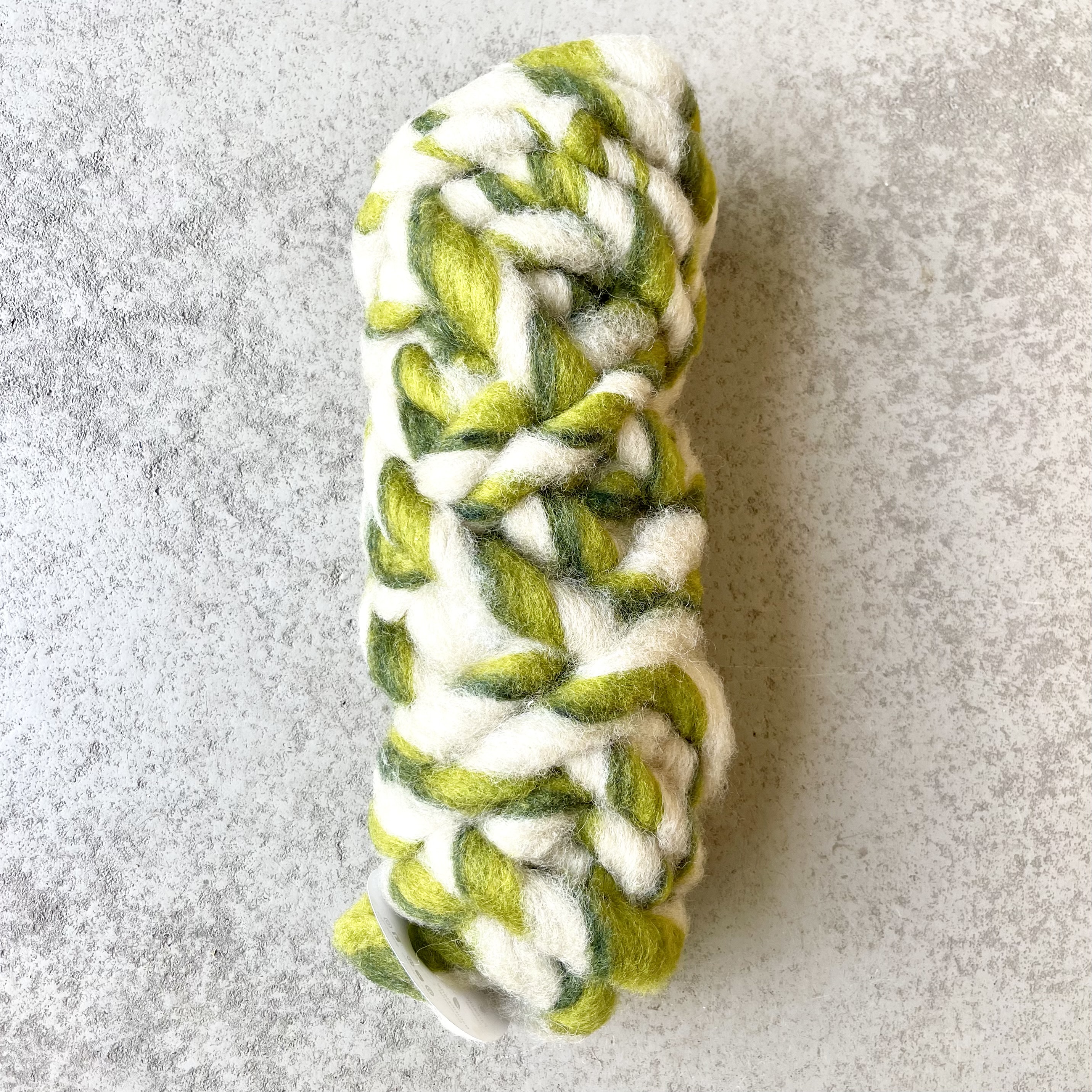 Wolllunte"Twist"3fbg.L15m,gr-gr-ws