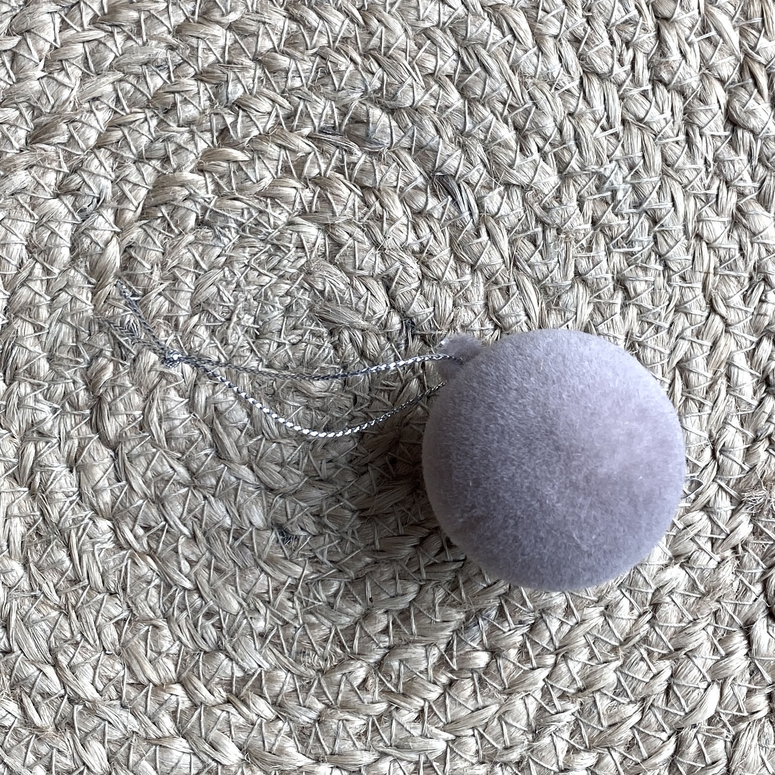 Kst.Kugel "Tasko" taupe 4cm