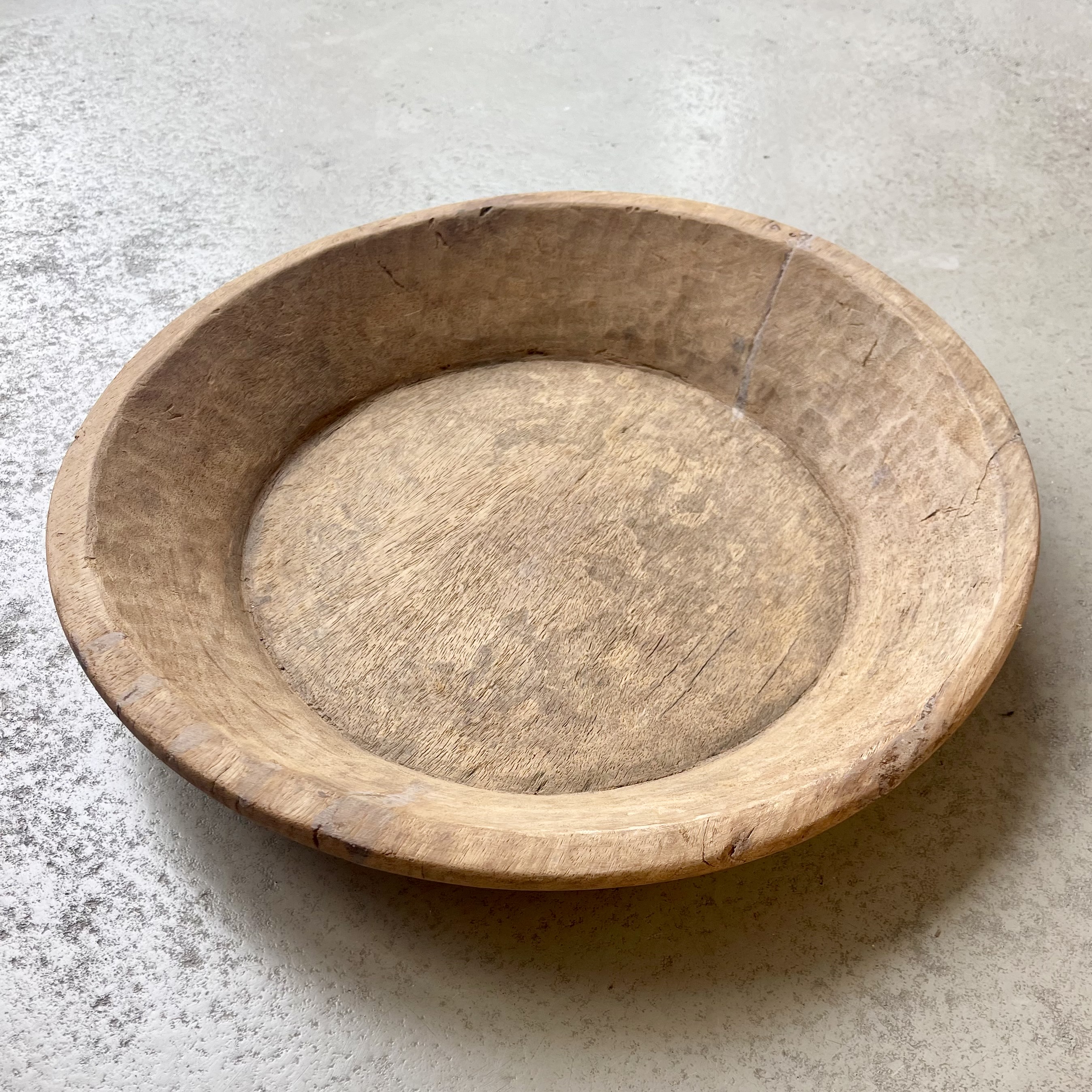 Holzschale recycled 40-50cm, Model 1