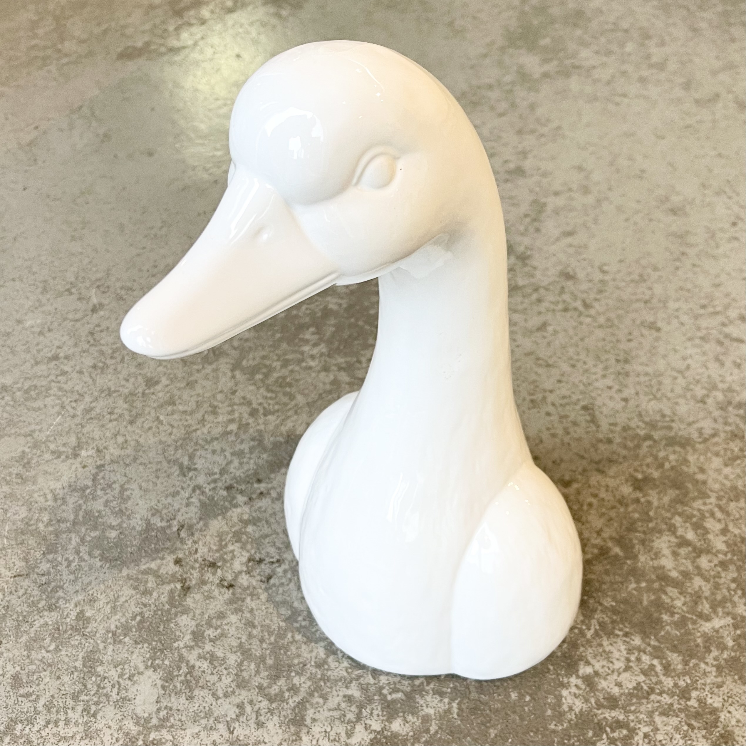 Ker. Gans "Fina" H24cm, weiß